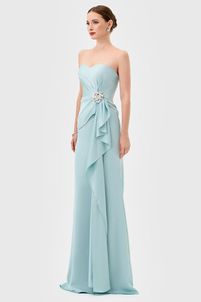 SEREYA STRAPLESS GOWN