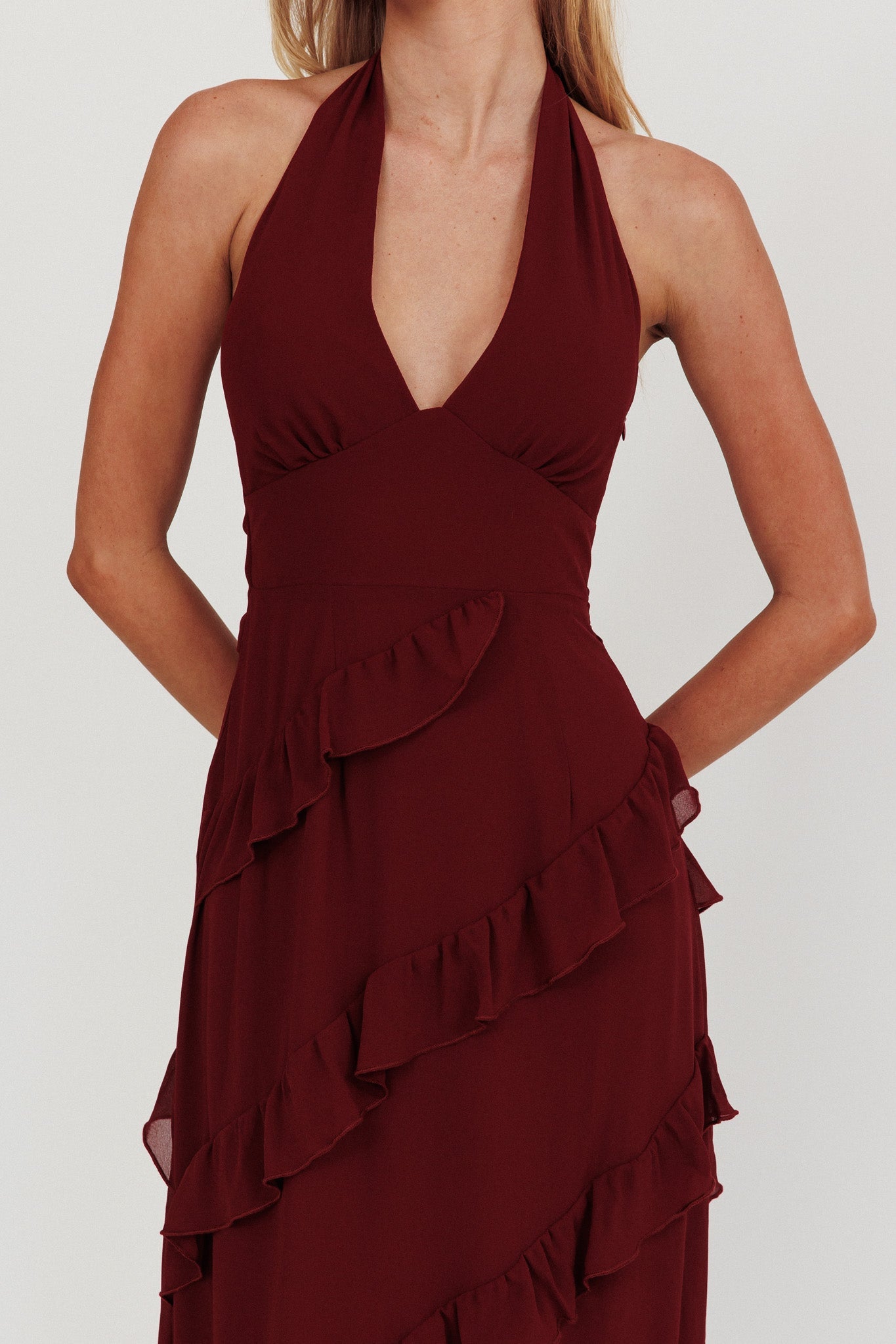 ROBERTA HALTER DRESS