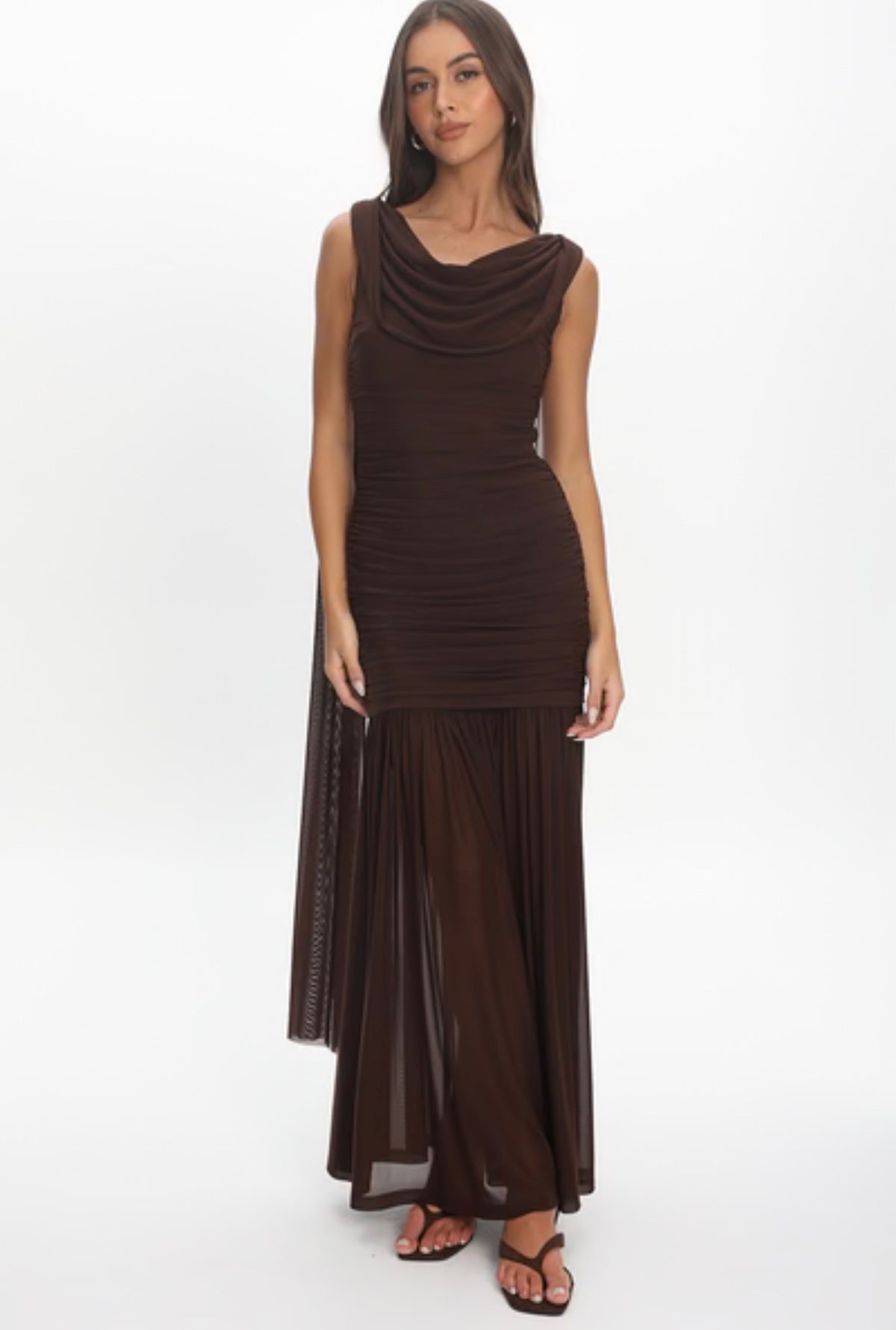 ANDY MESH DRESS