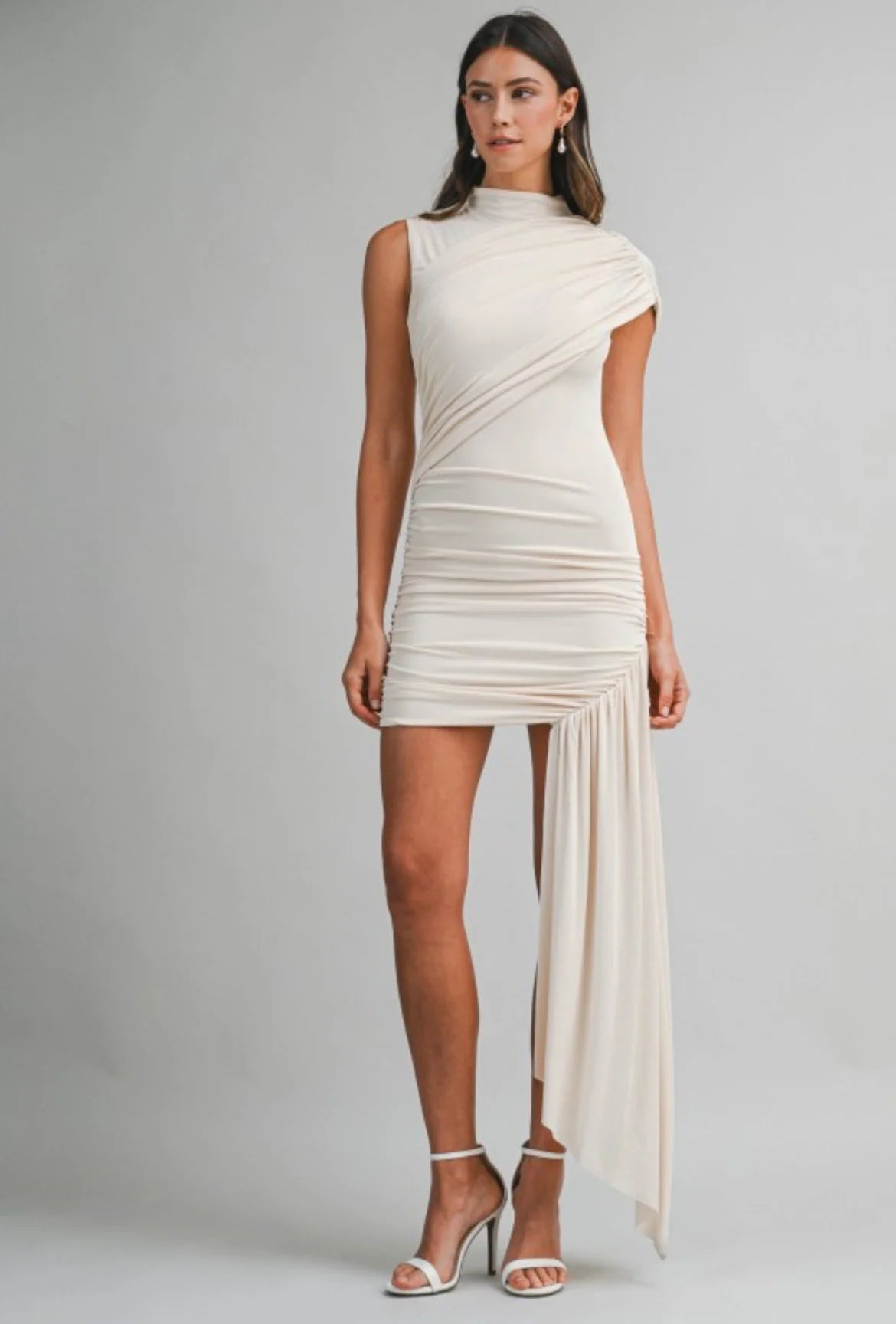 STEFY MINI DRESS ivory