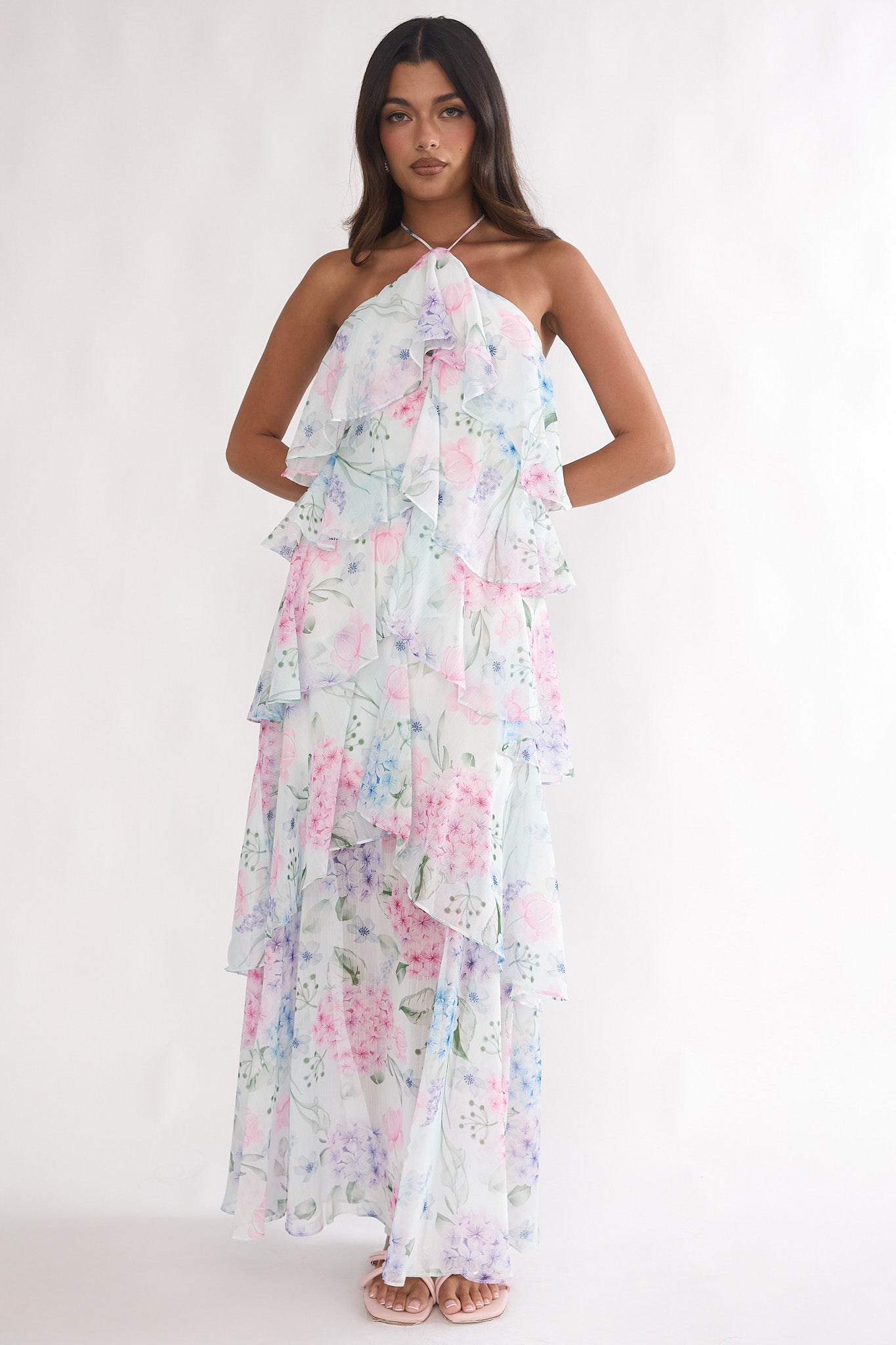SANDY PASTELS MAXI DRESS