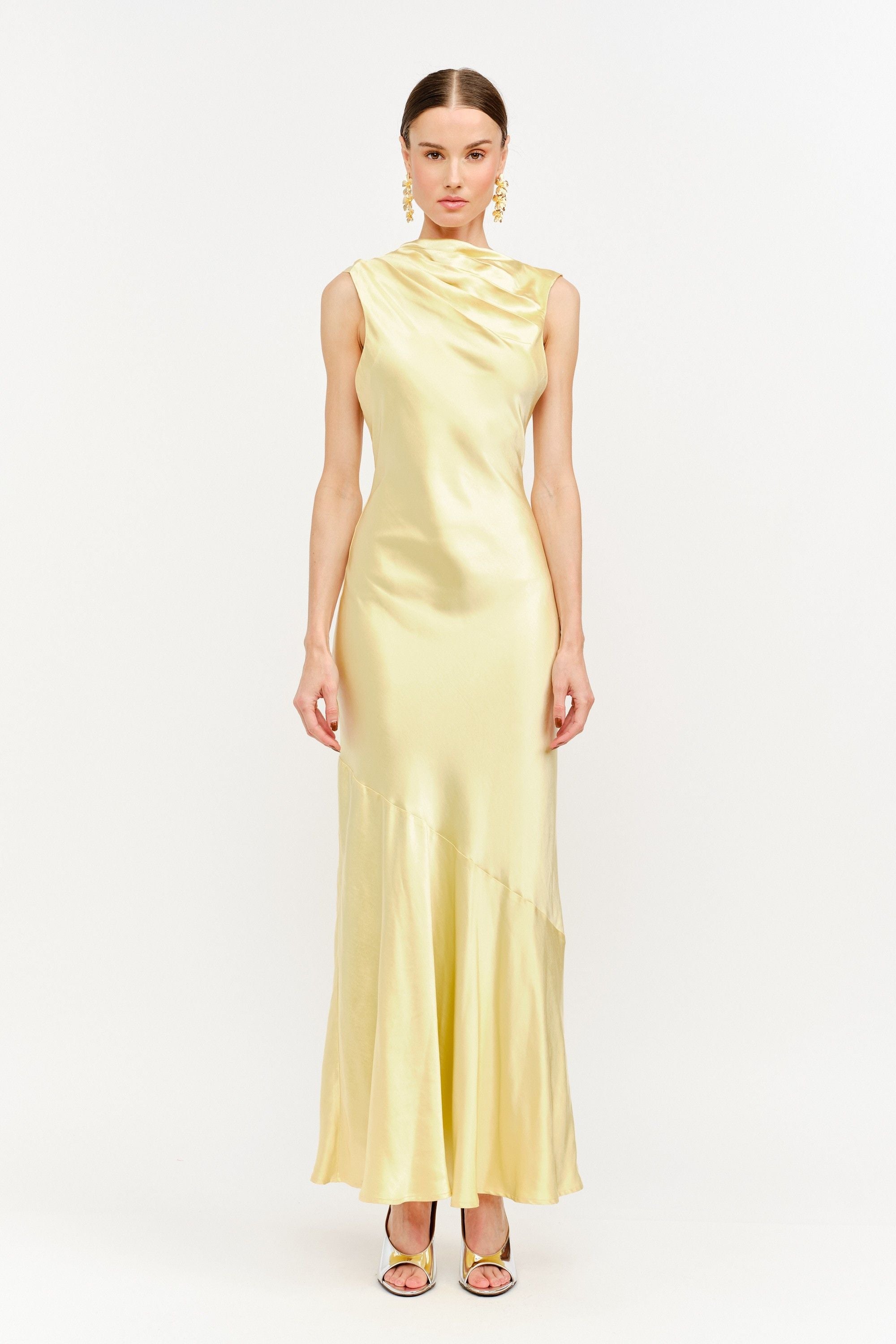 LUCY MAXI DRESS YELLOW