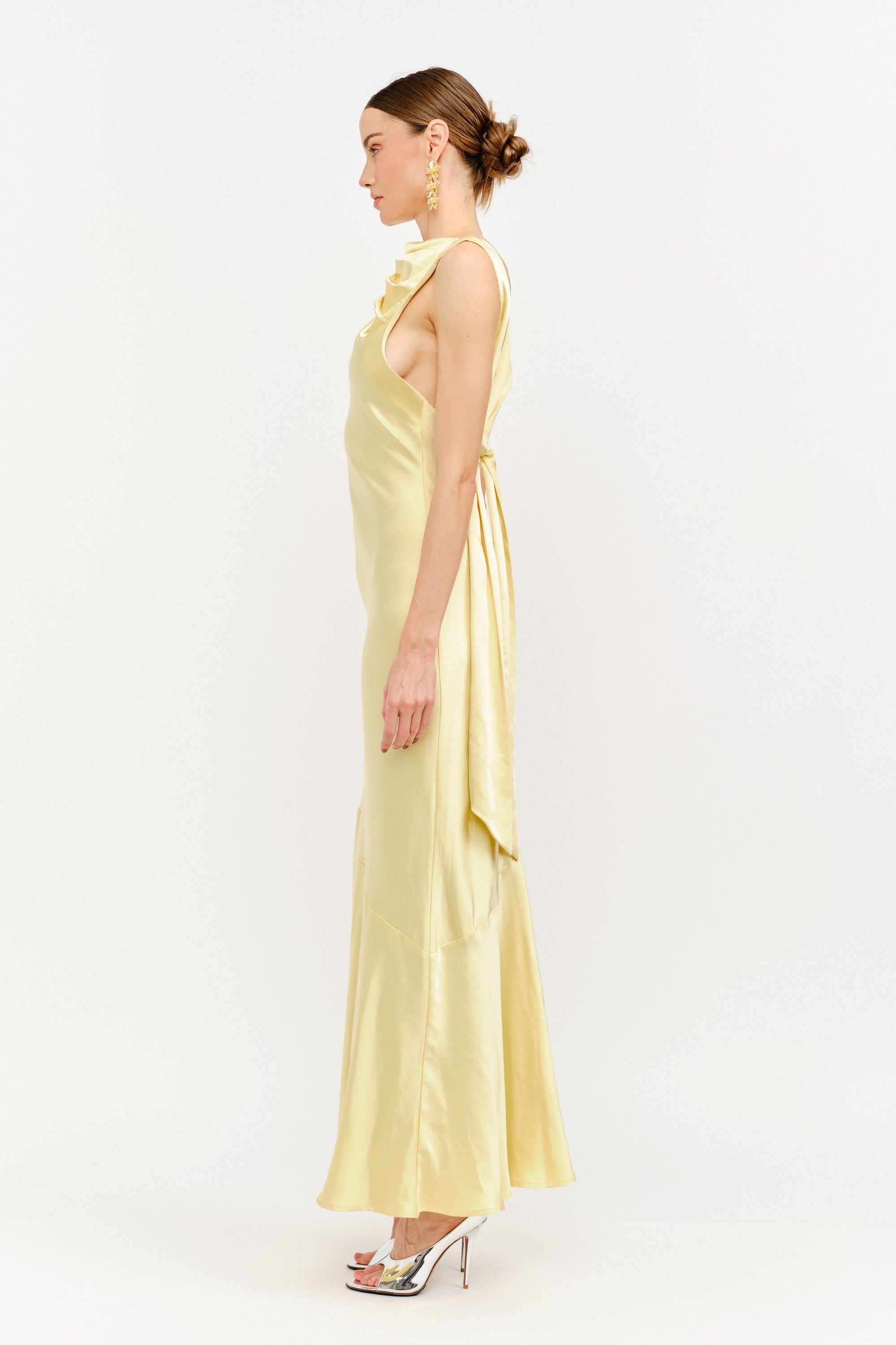 LUCY MAXI DRESS YELLOW