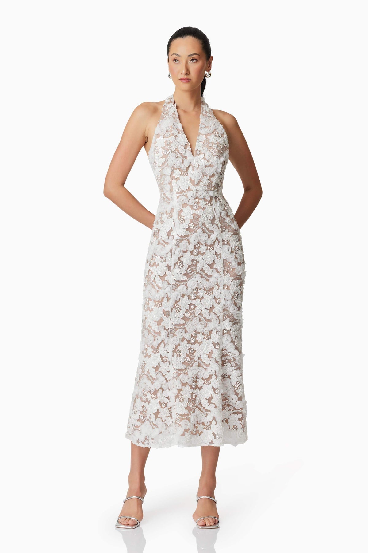 VONNI HALTER MAXI DRESS