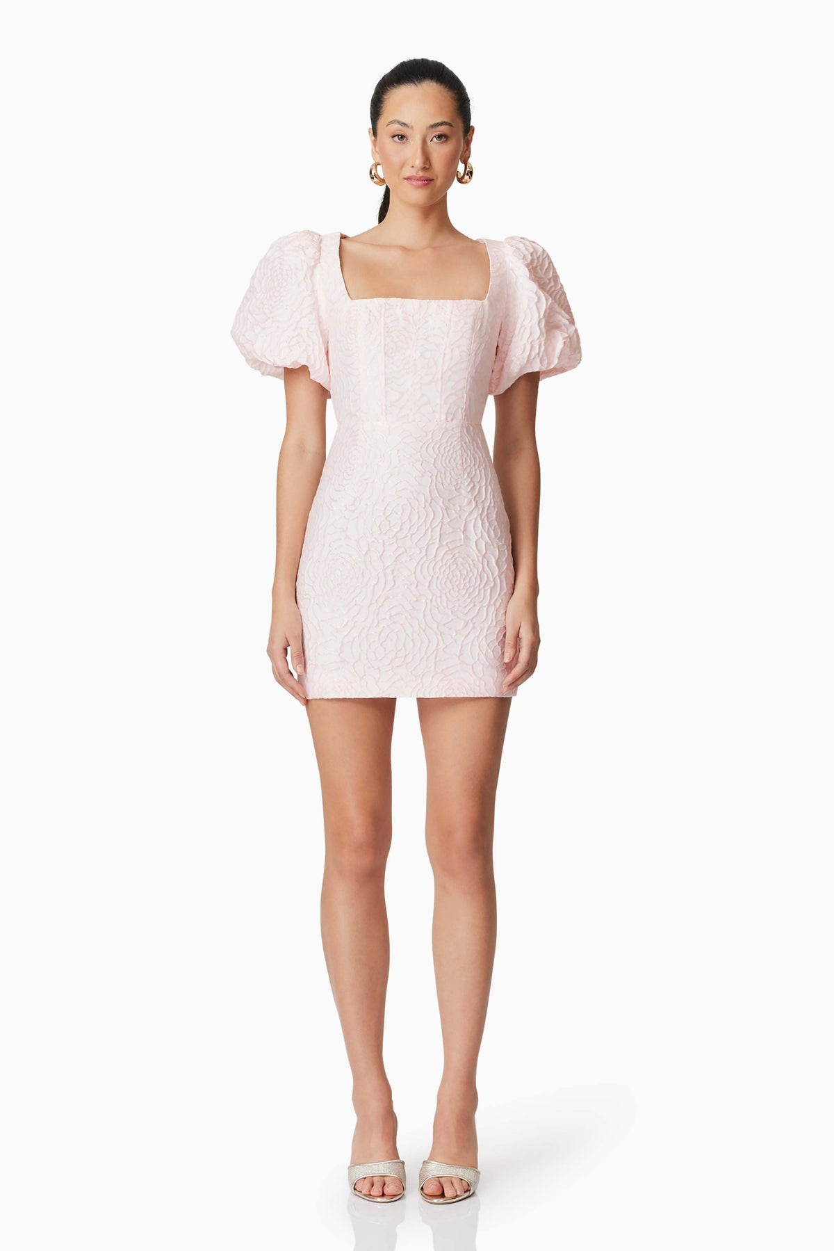 DEANNA PUFF SLEEVE MINI DRESS