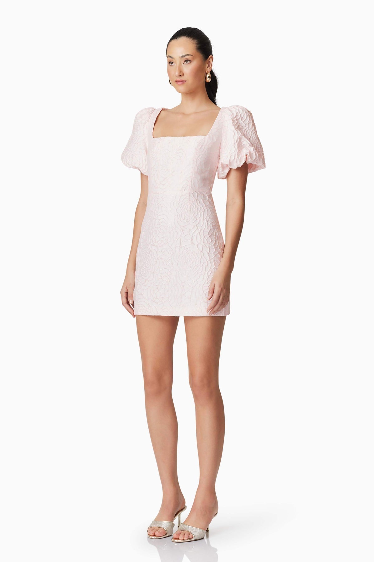 DEANNA PUFF SLEEVE MINI DRESS