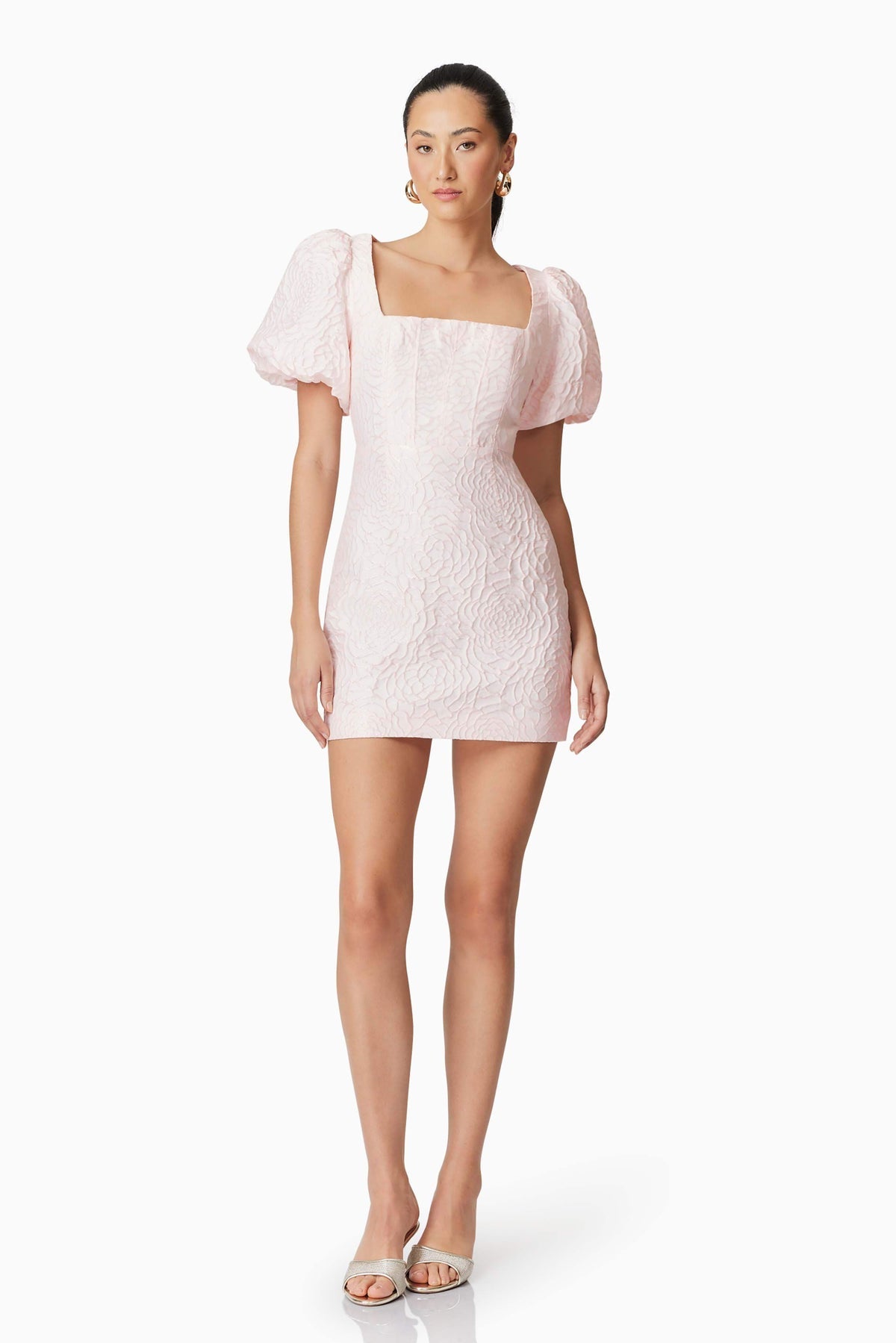 DEANNA PUFF SLEEVE MINI DRESS