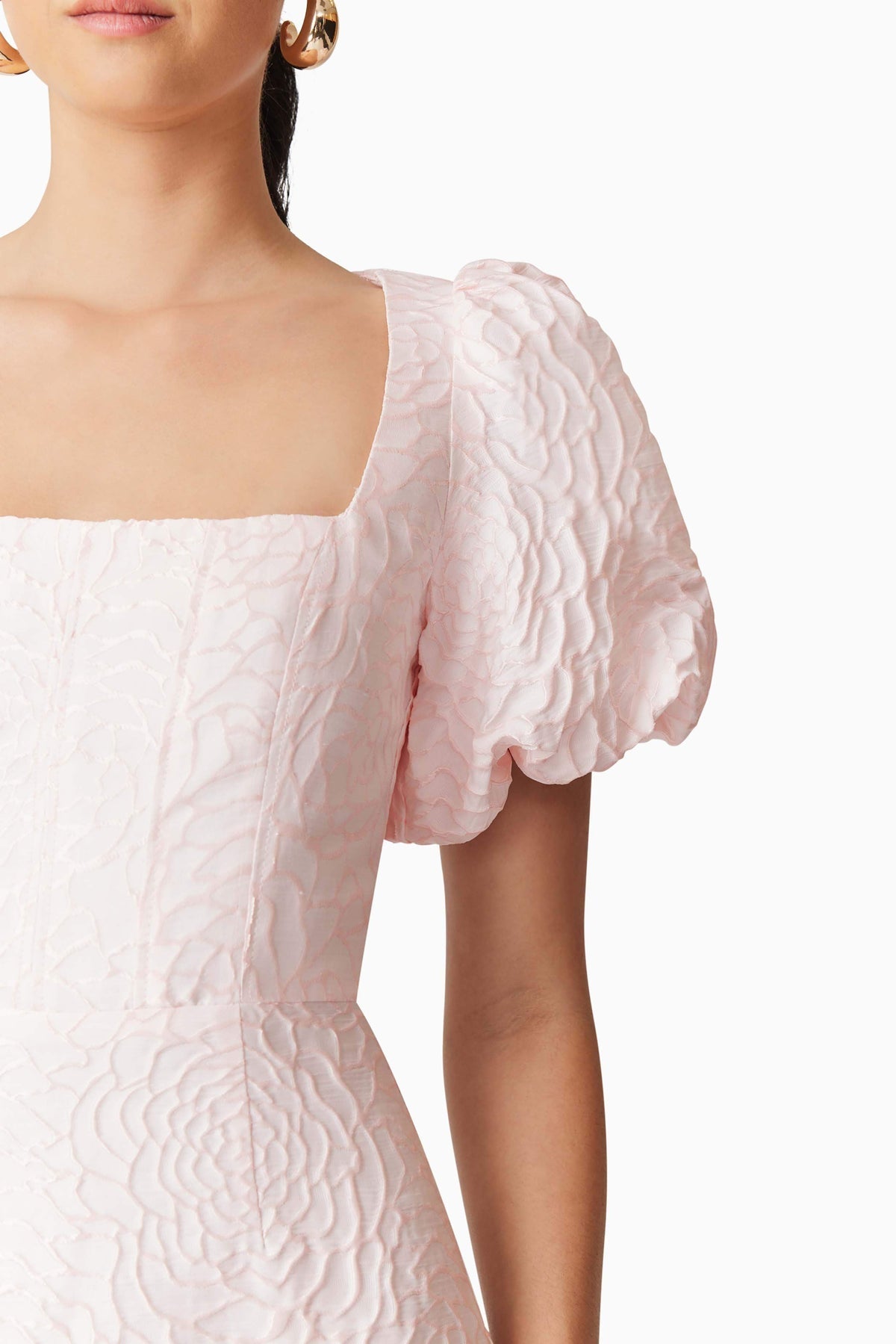 DEANNA PUFF SLEEVE MINI DRESS