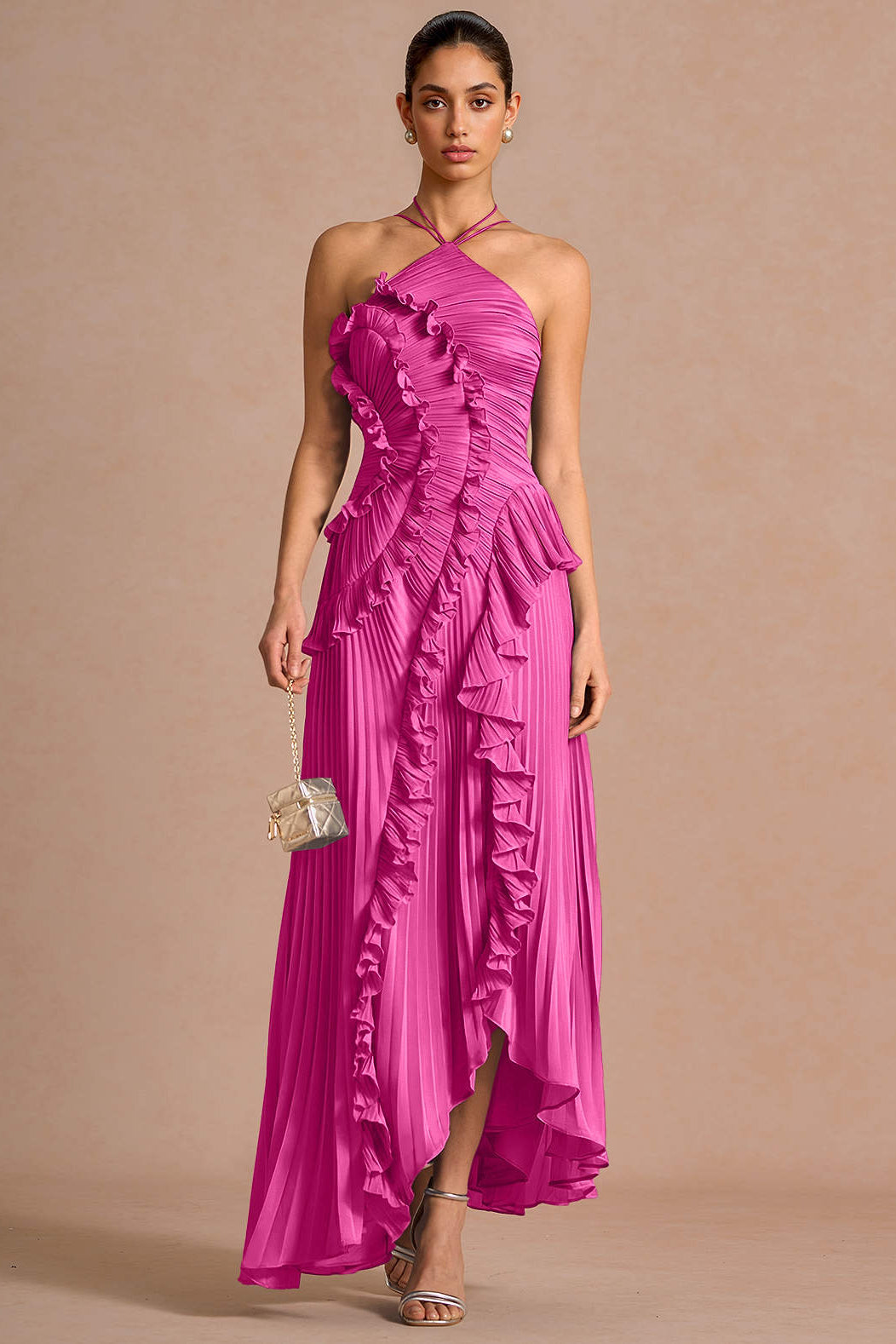 ADEN HOT PINK DRESS