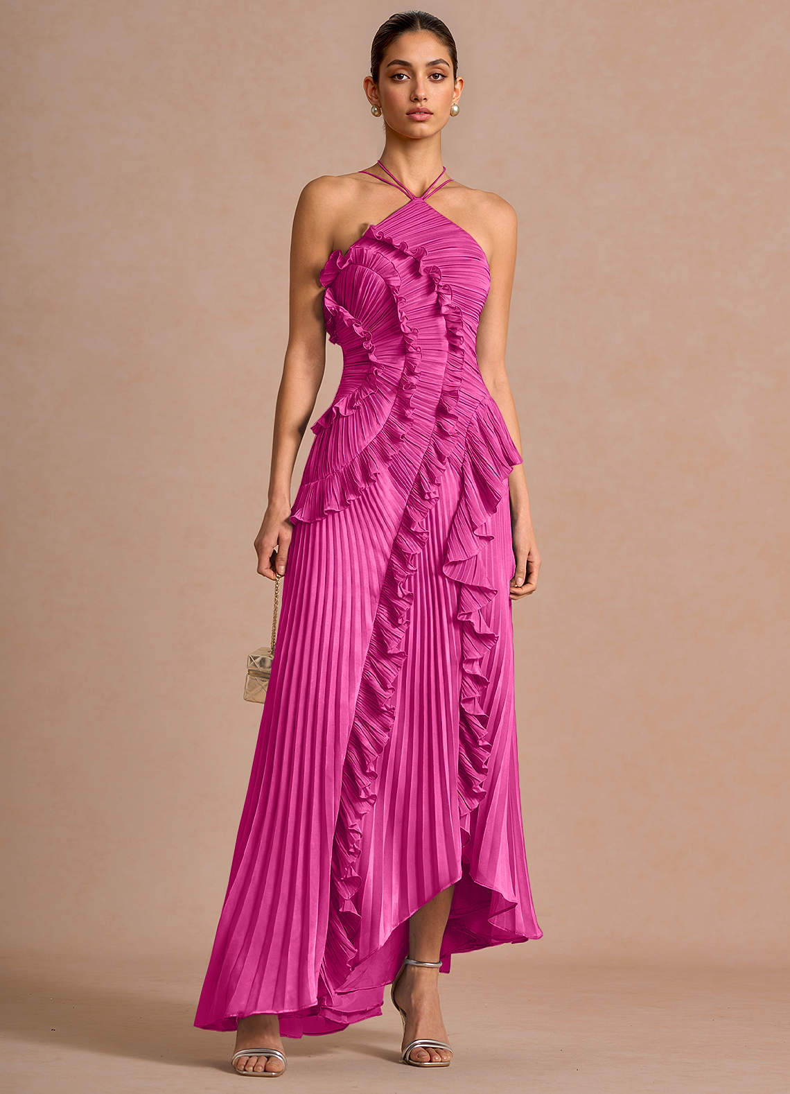 ADEN HOT PINK DRESS