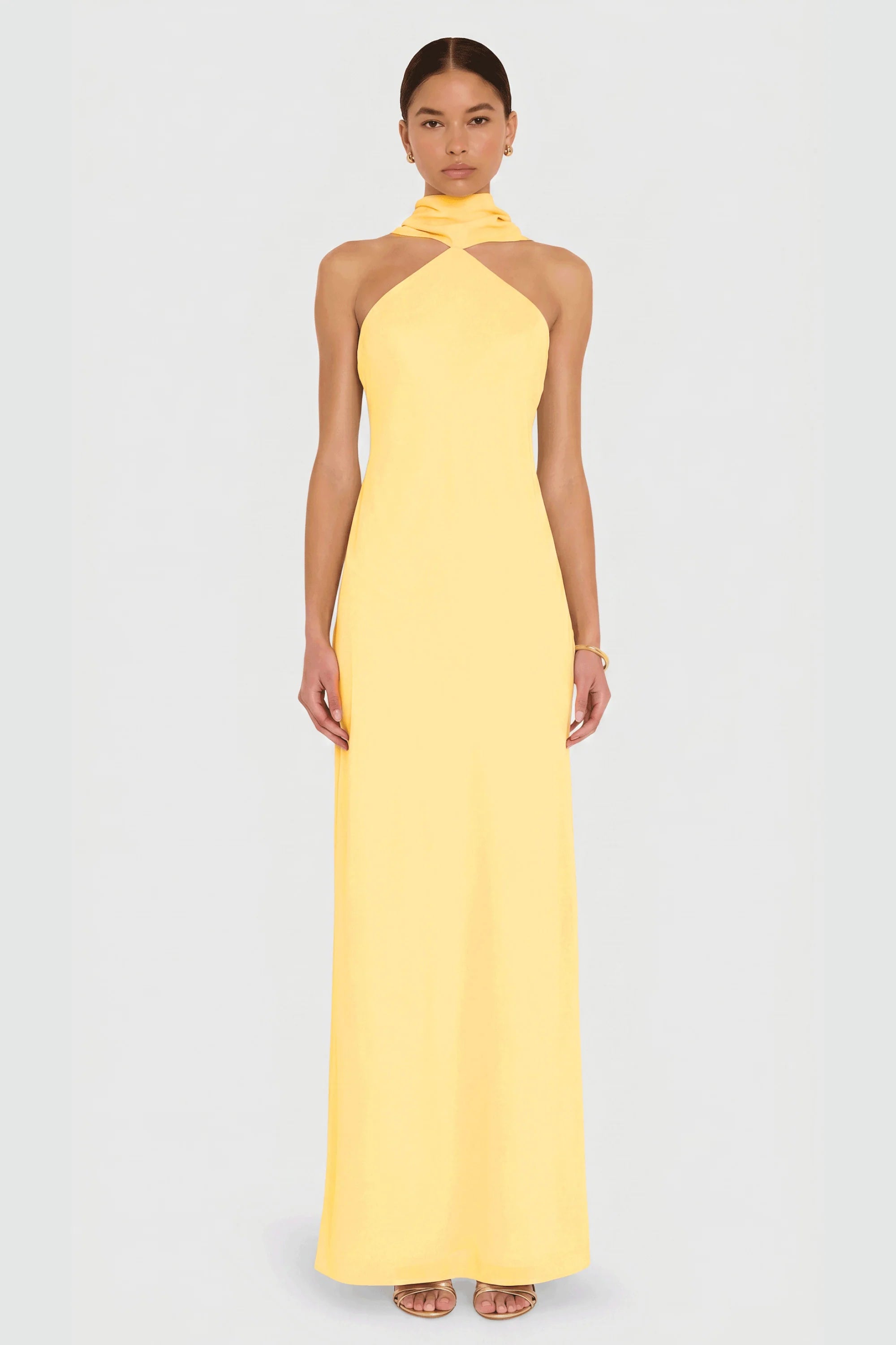 ASHTON MAXI DRESS YELLOW
