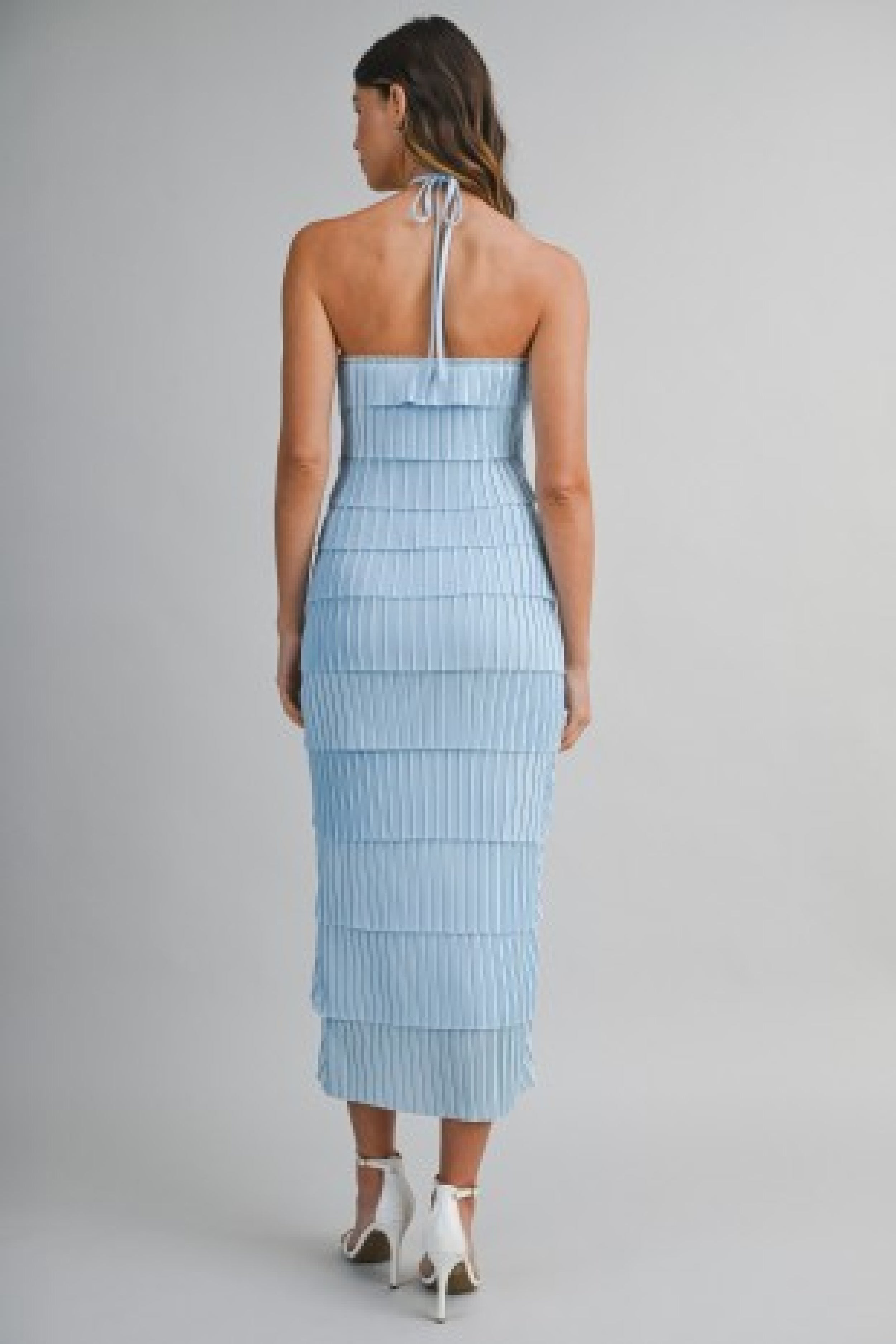 CARMINA MIDI DRESS BLUE