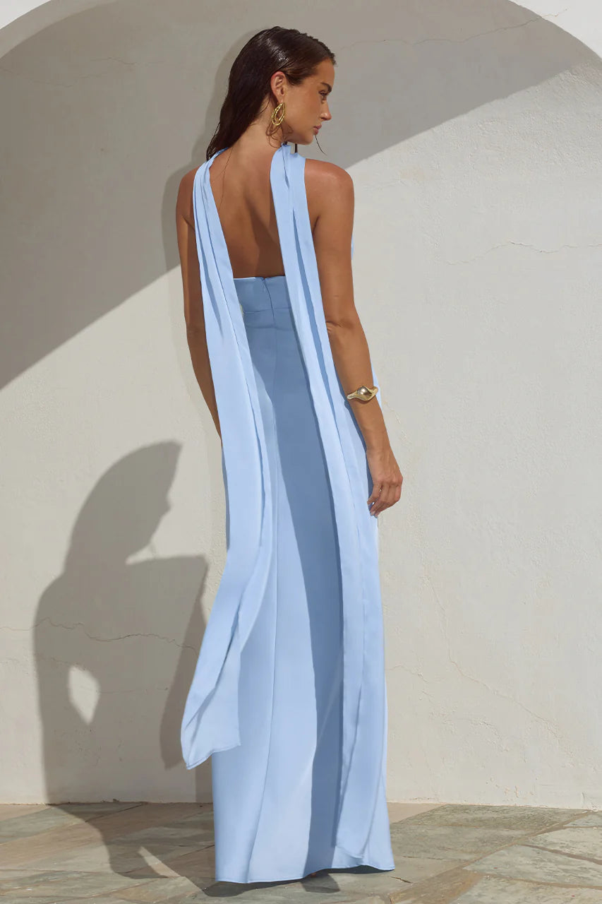 MADELINE MAXI DRESS BLUE
