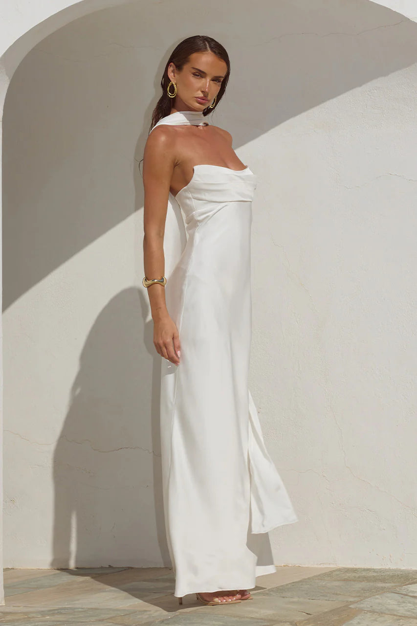 MADELEINE MAXI DRESS PEARL