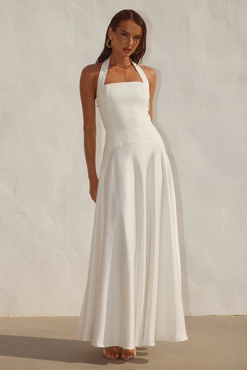 ODINA SQUARE NECK MAXI DRESS