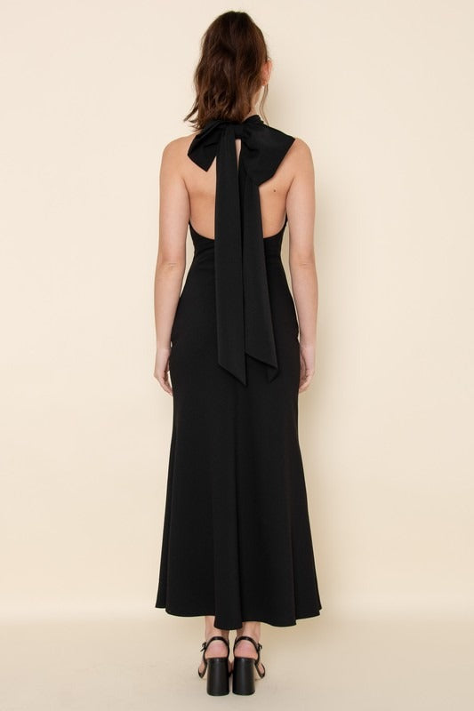 THE ATHINA BOW BLACK