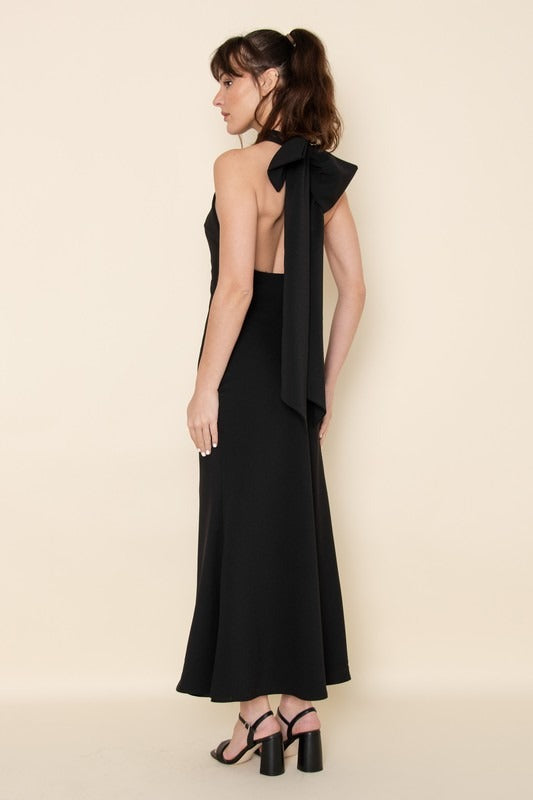 THE ATHINA BOW BLACK
