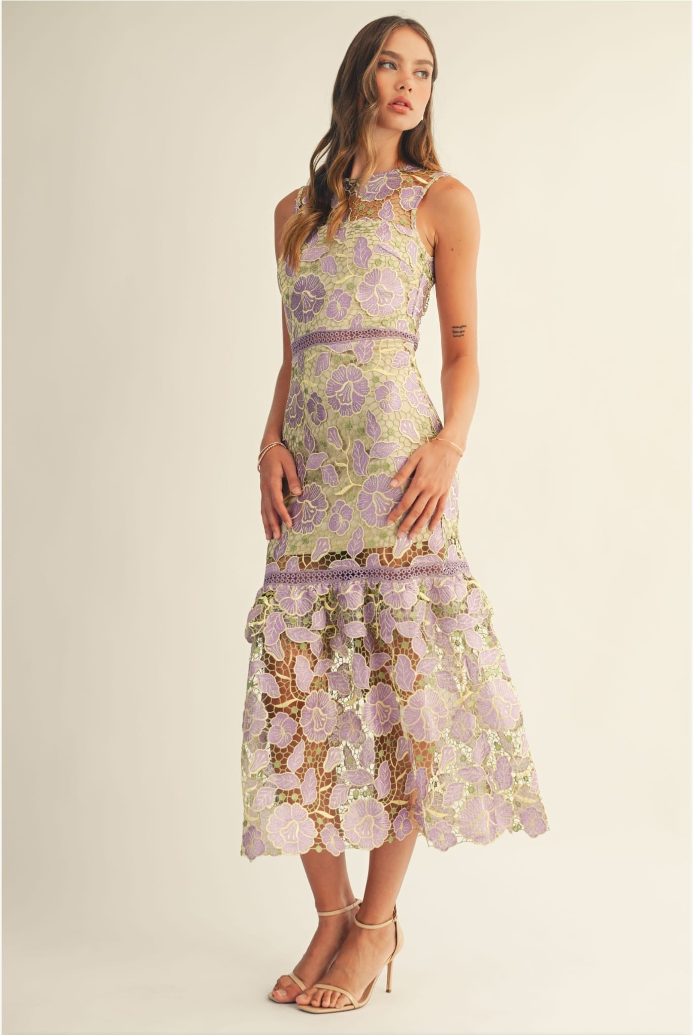 SANDRA LACE DRESS