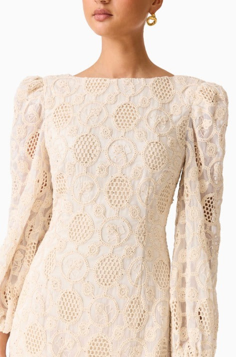 VESSIA LONG SLEEVE MINI DRESS