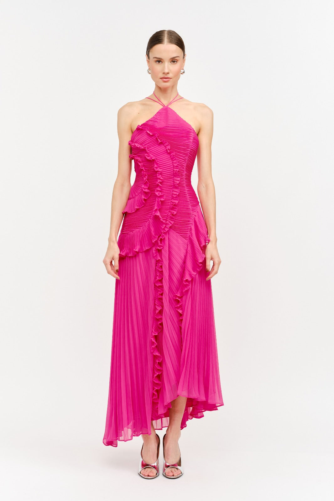 ADEN HOT PINK DRESS