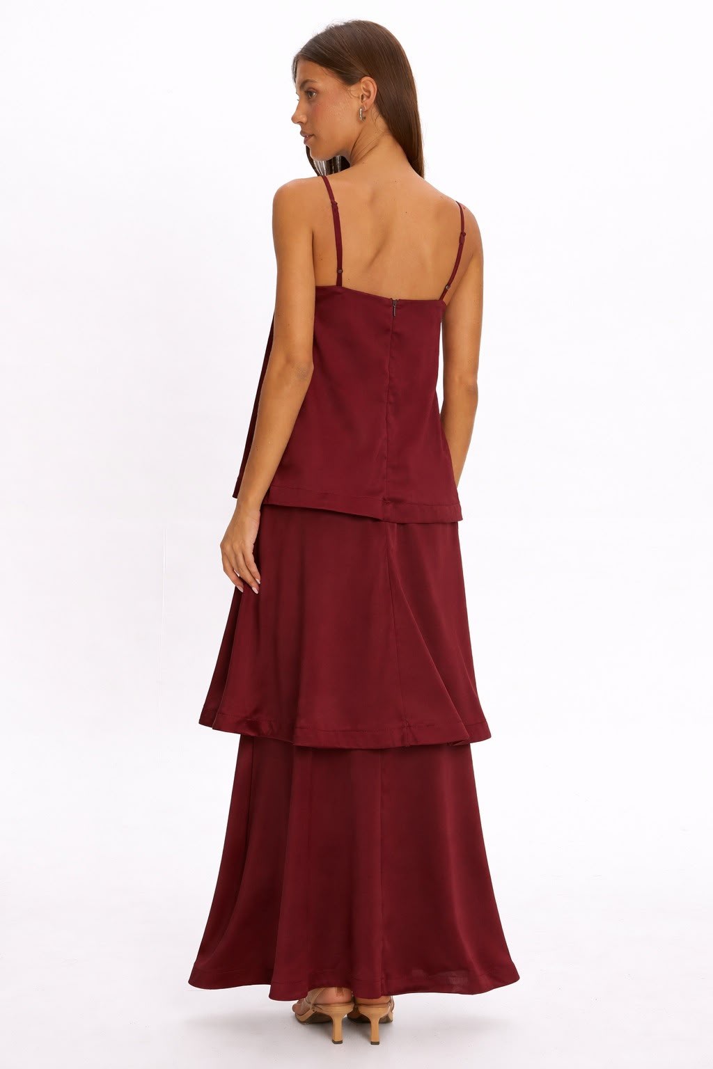 MARIAN MAXI DRESS BURGUNDY