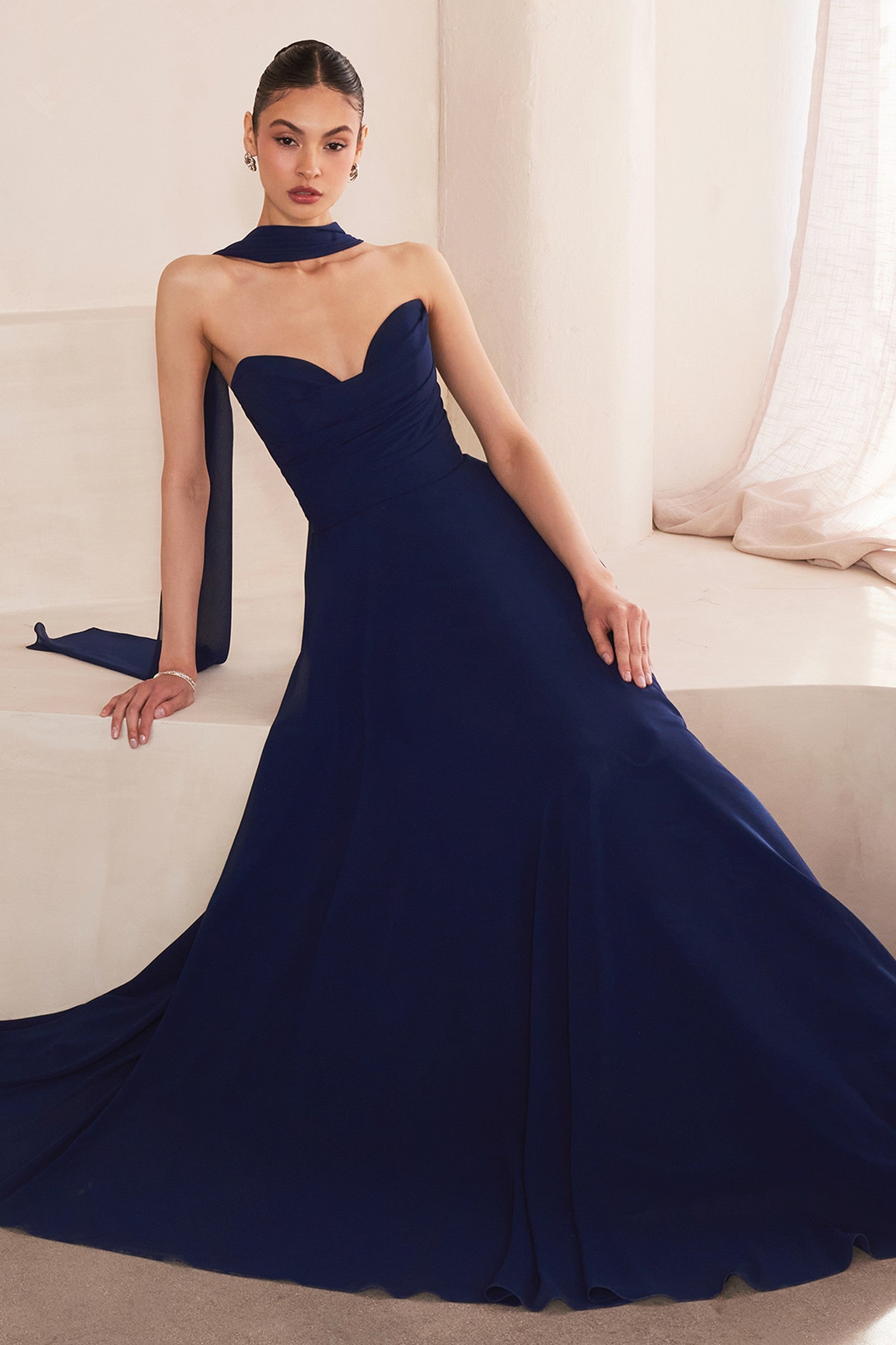 ALIZE NAVY GOWN