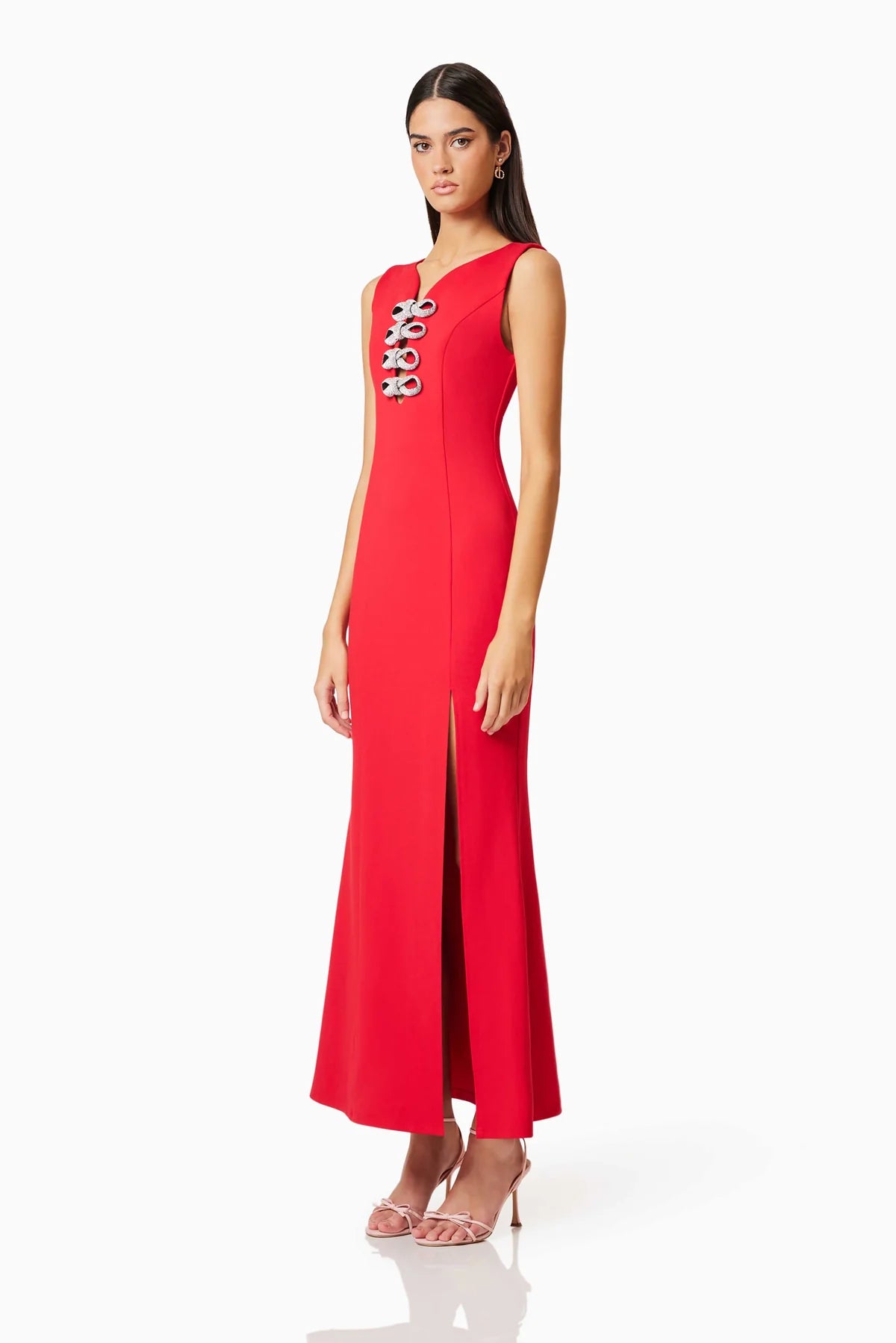 CHERIE MAXI DRESS RED
