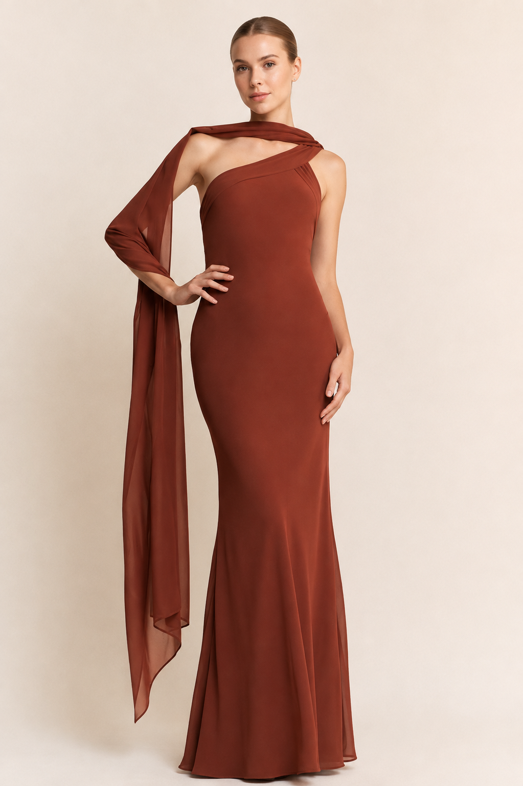 ANDREA GOWN CHEDRÓN