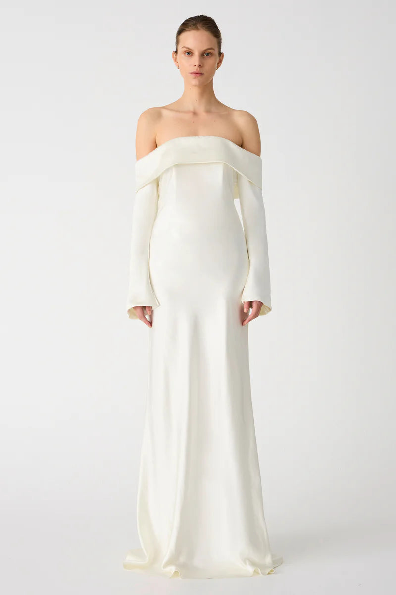 THE BIANCA SATIN DRESS