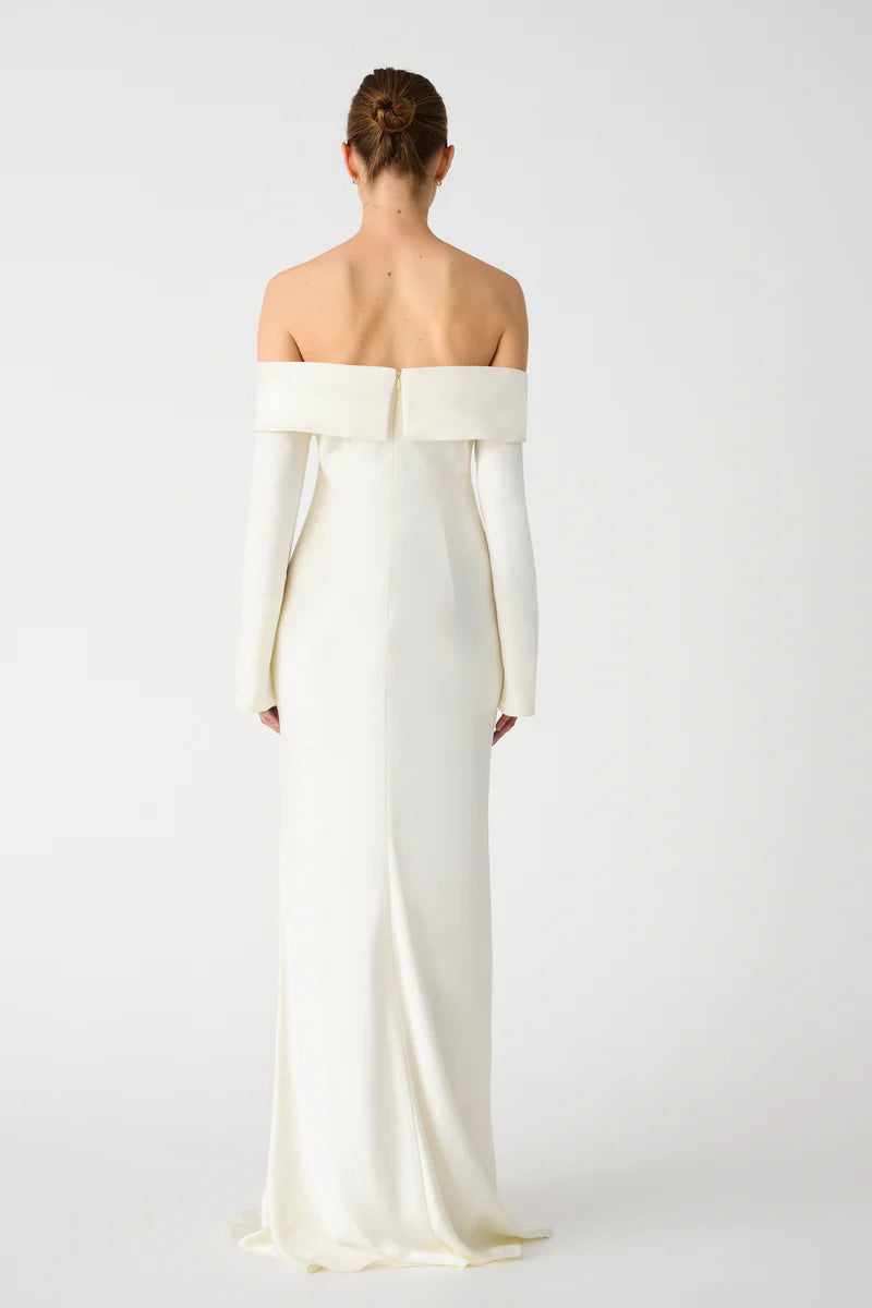 THE BIANCA SATIN DRESS