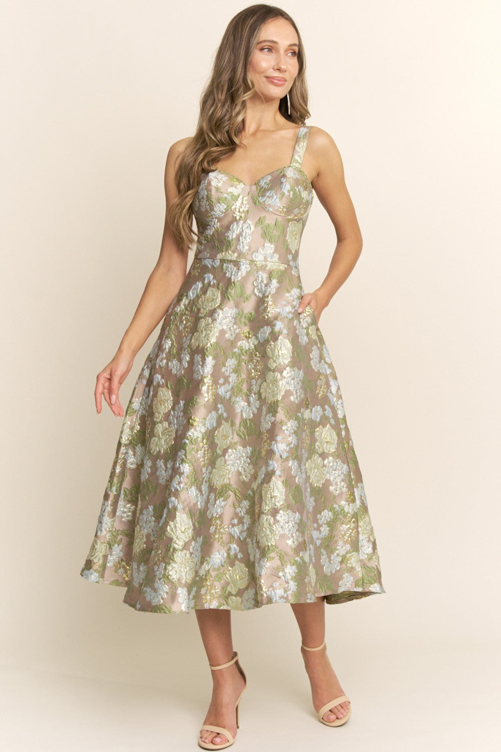OLIVIA MIDI DRESS