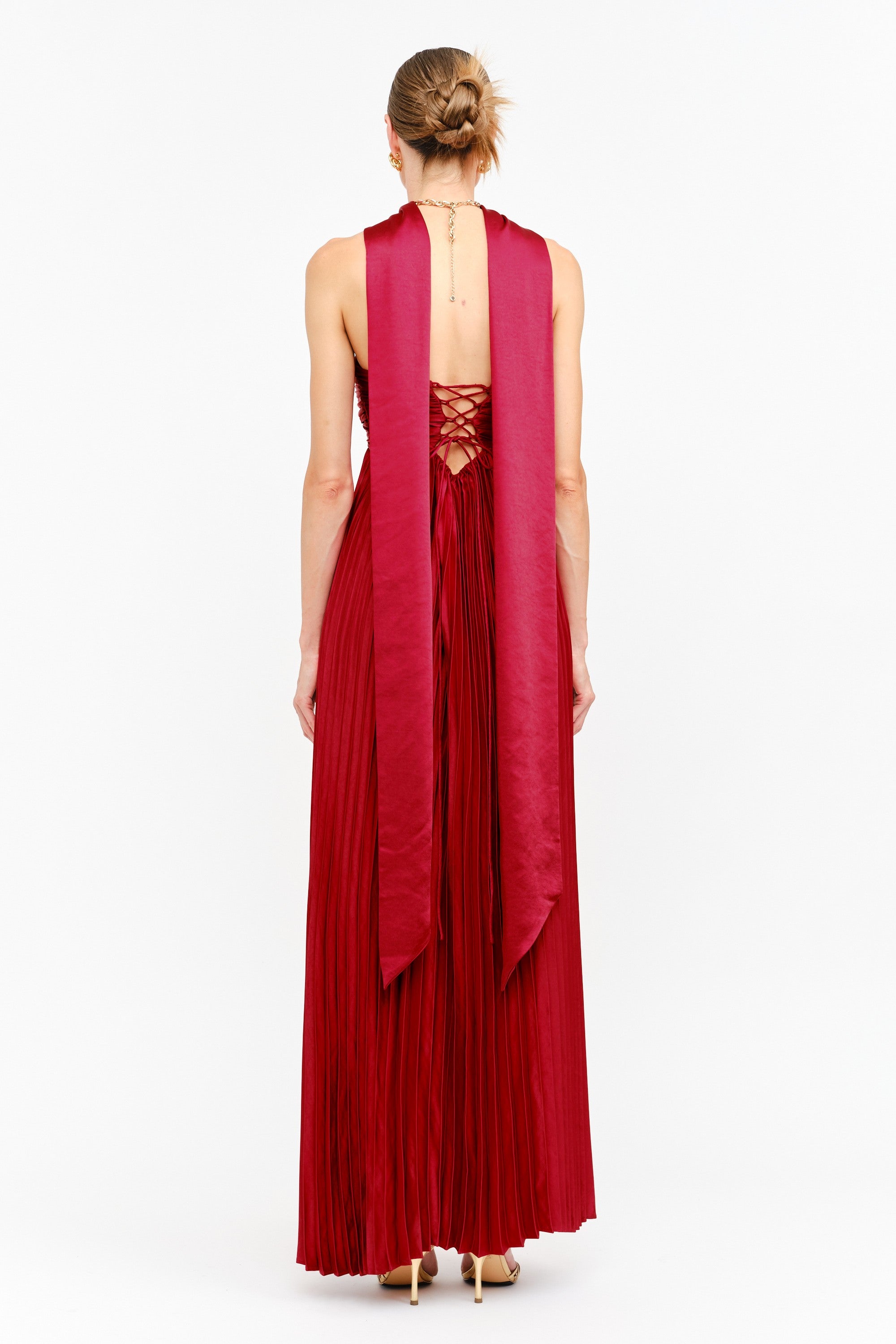 SARAIT CARMESí SCARF DRESS