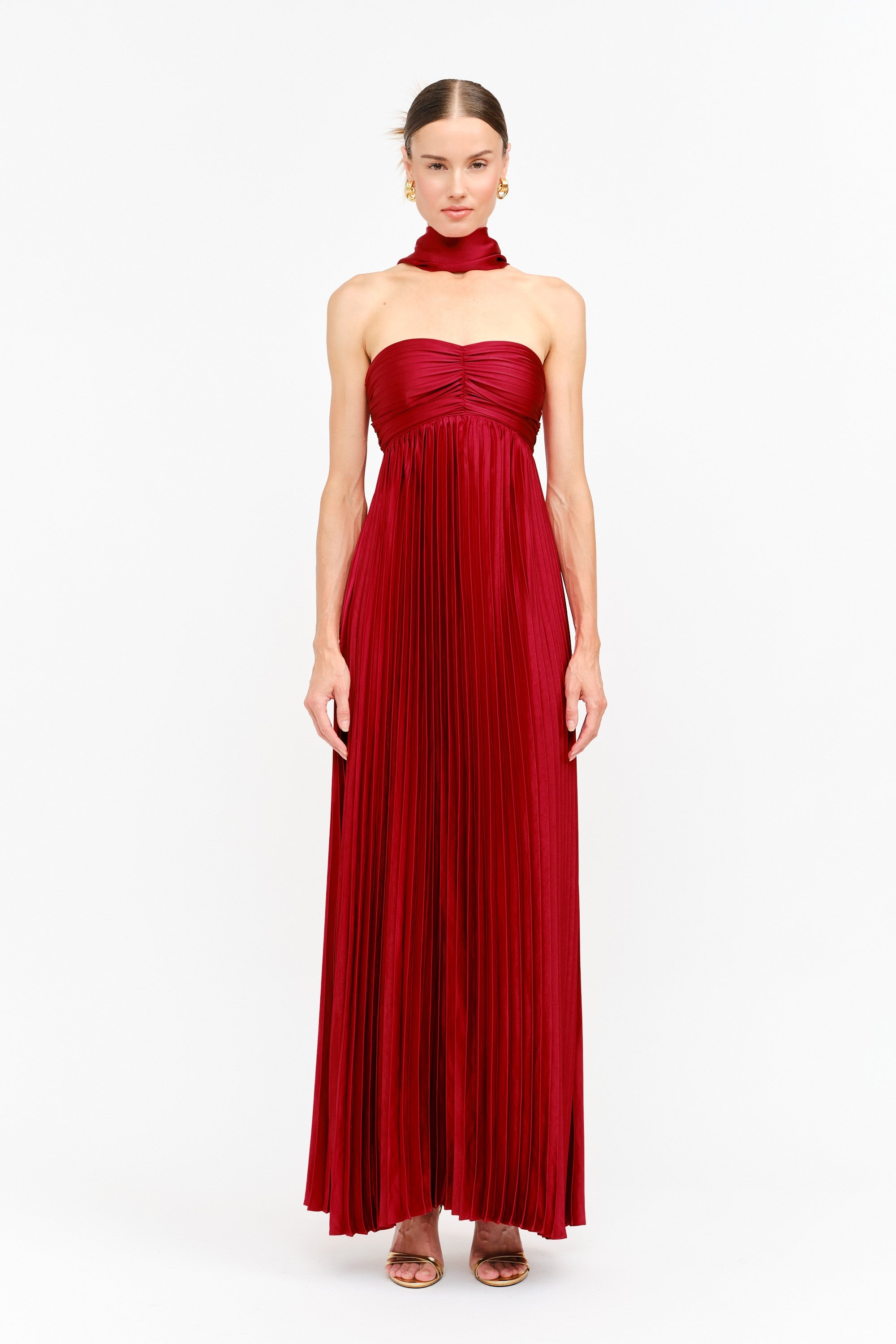 SARAIT CARMESí SCARF DRESS