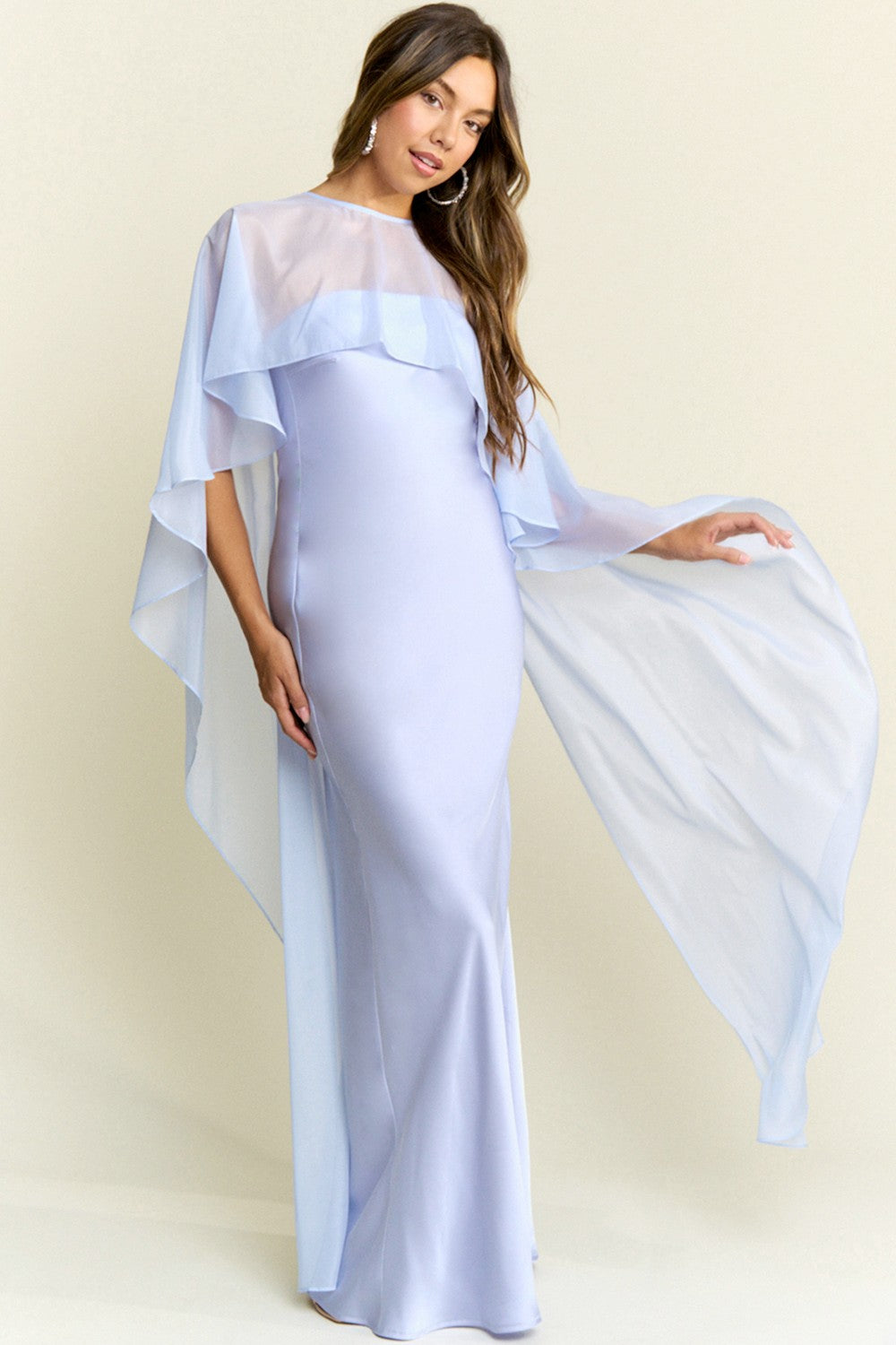 SELENE CAPE DRESS