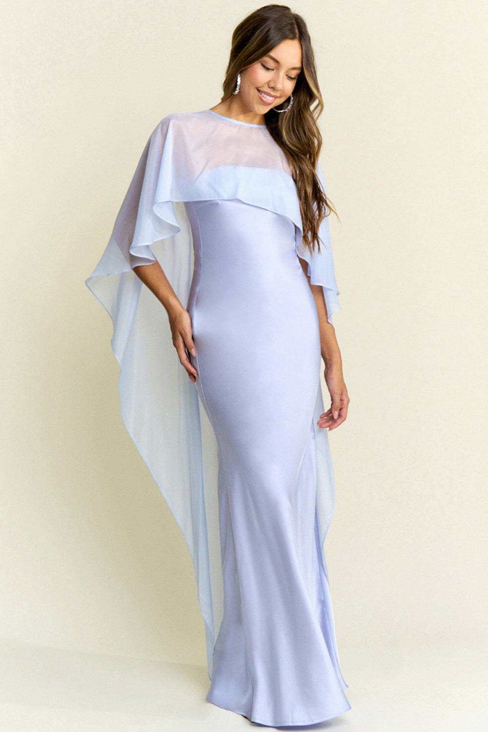 SELENE CAPE DRESS