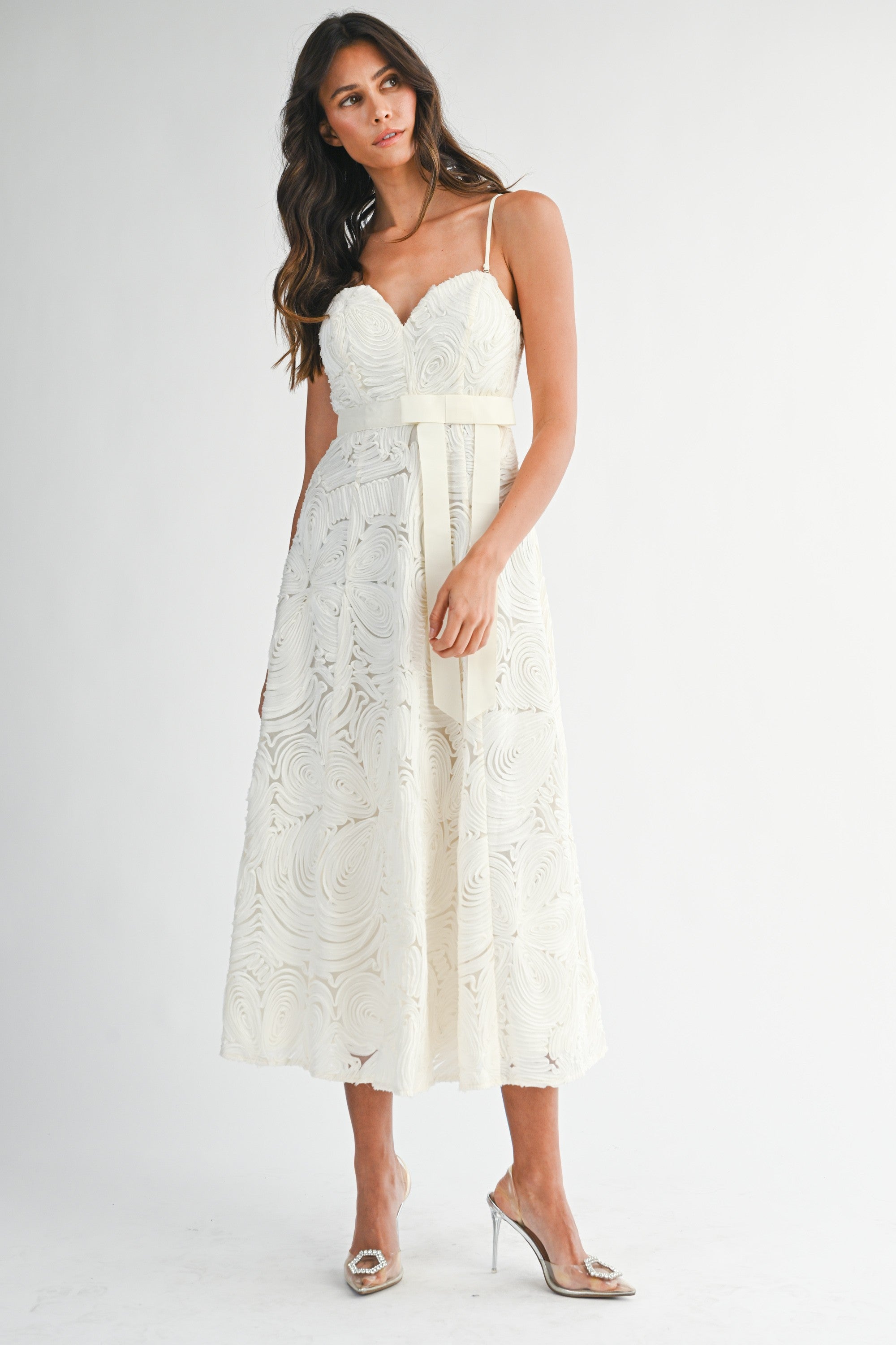 CALAANTHA MIDI DRESS
