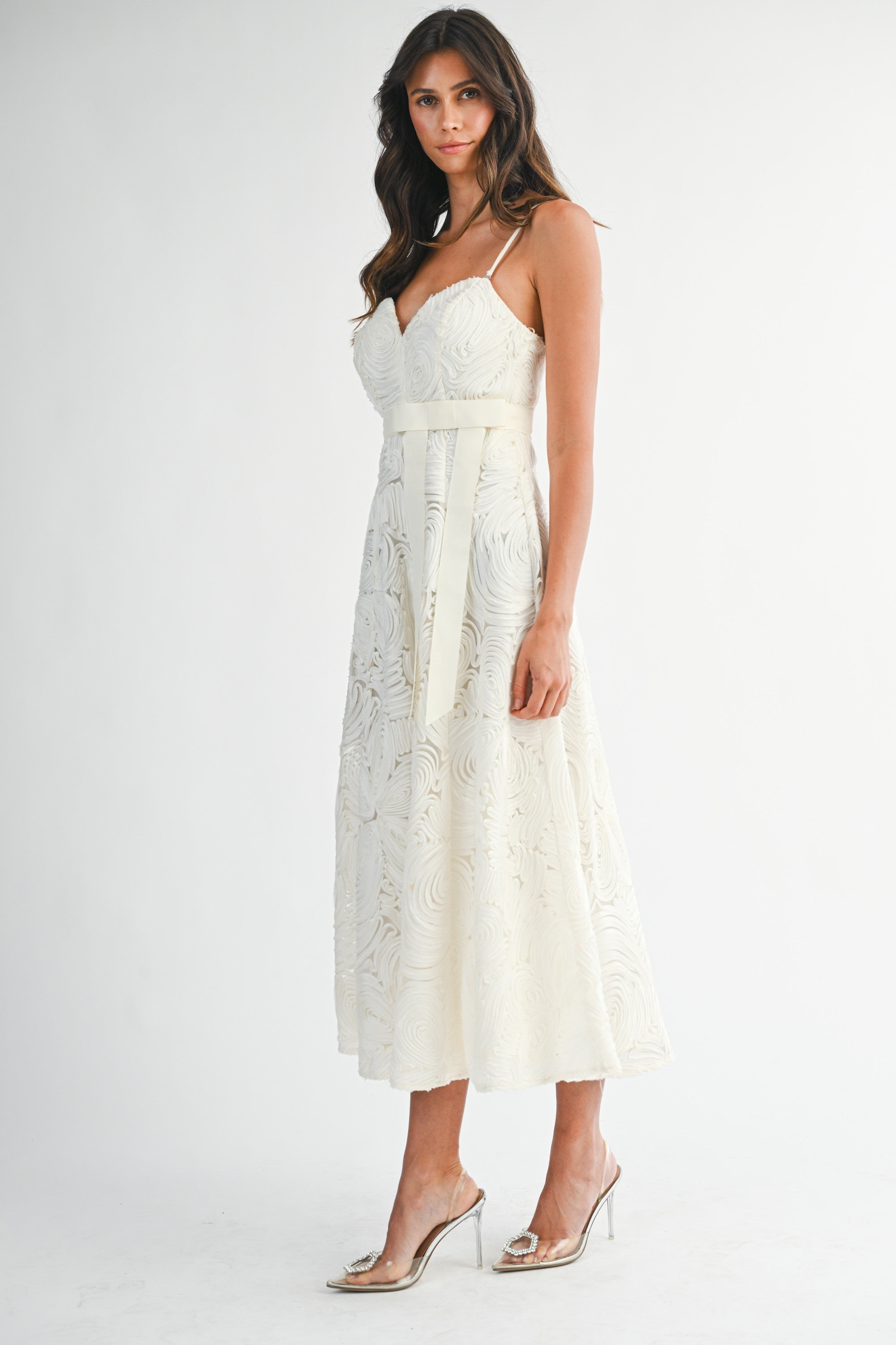 CALAANTHA MIDI DRESS