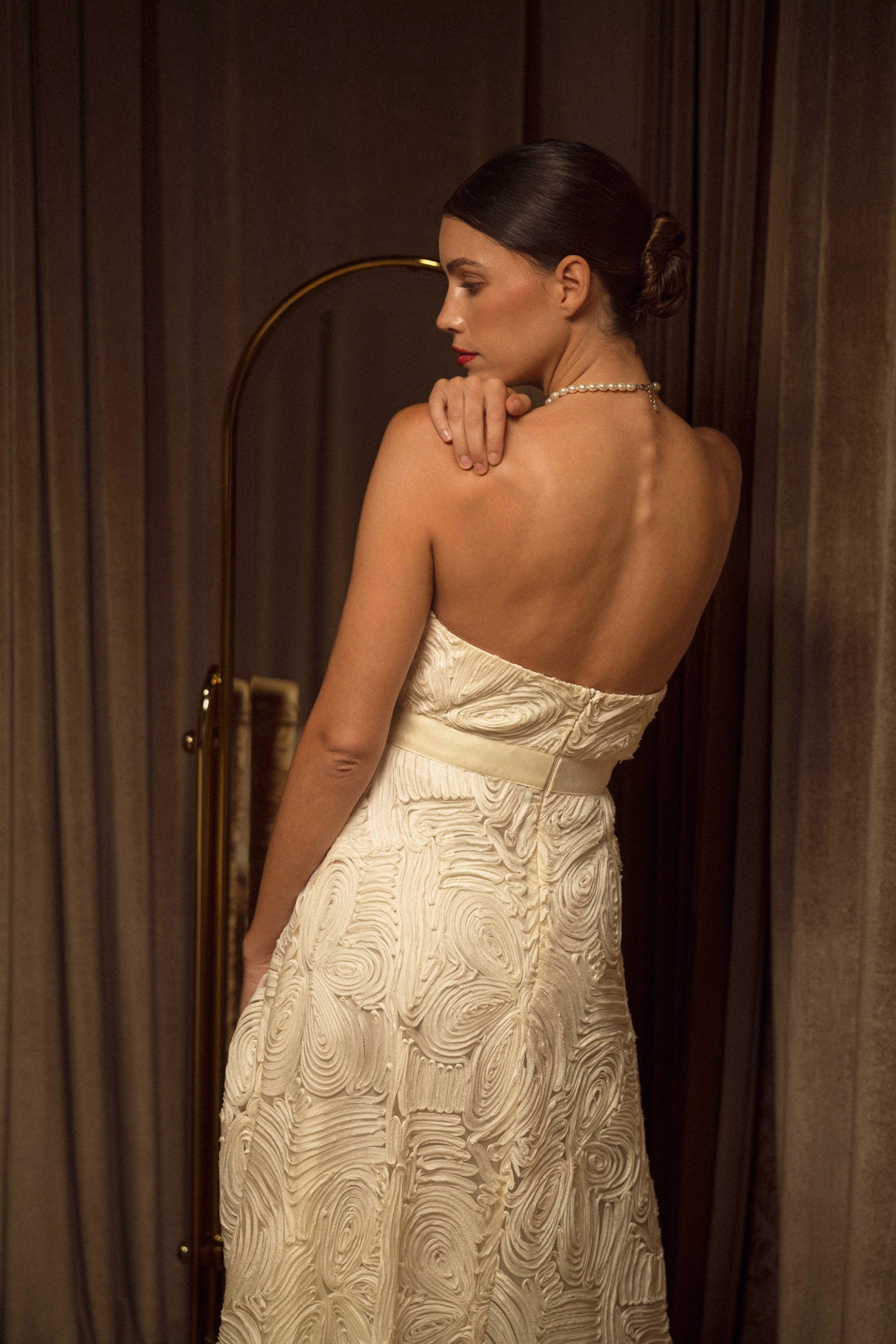 CALAANTHA MIDI DRESS