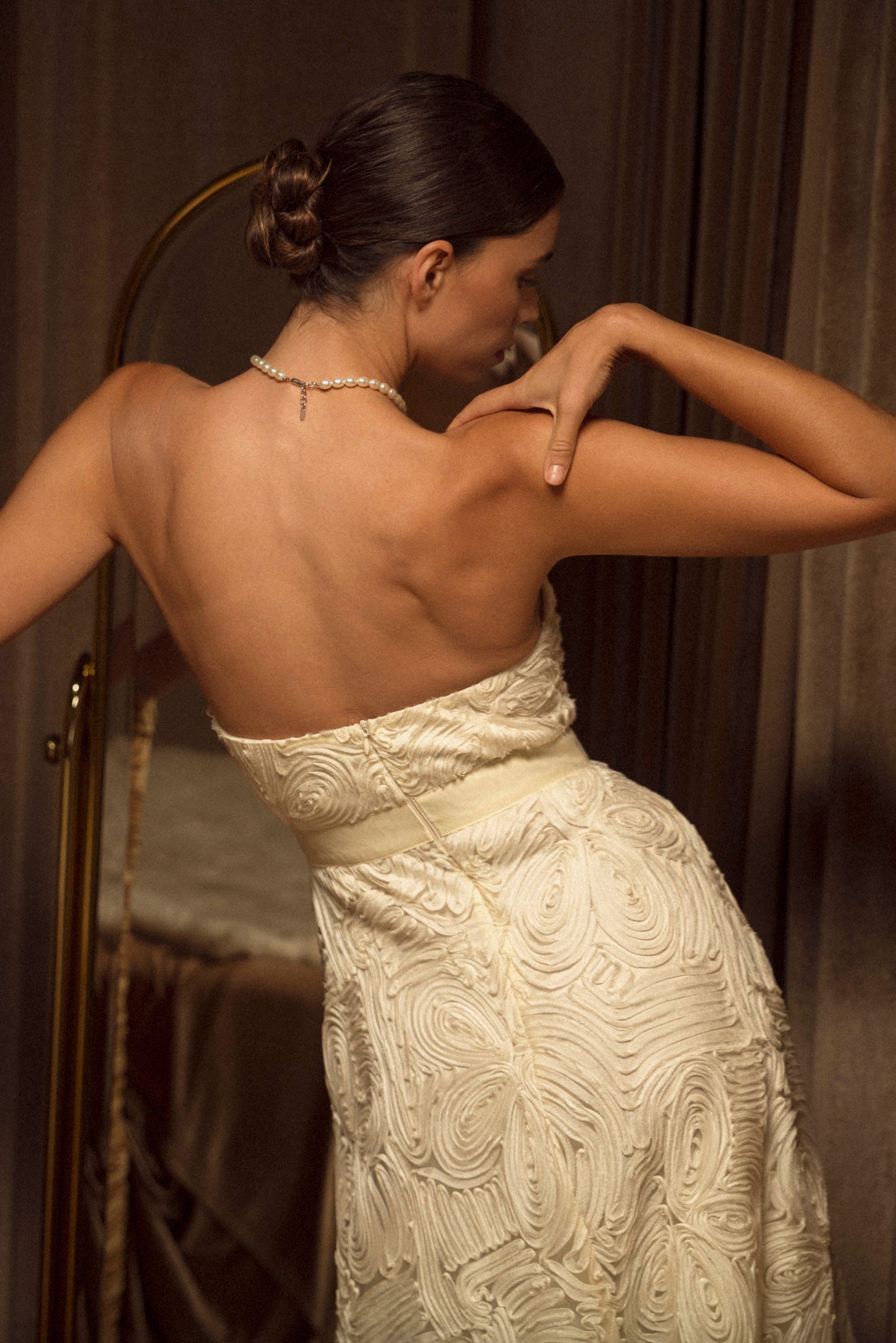 CALAANTHA MIDI DRESS