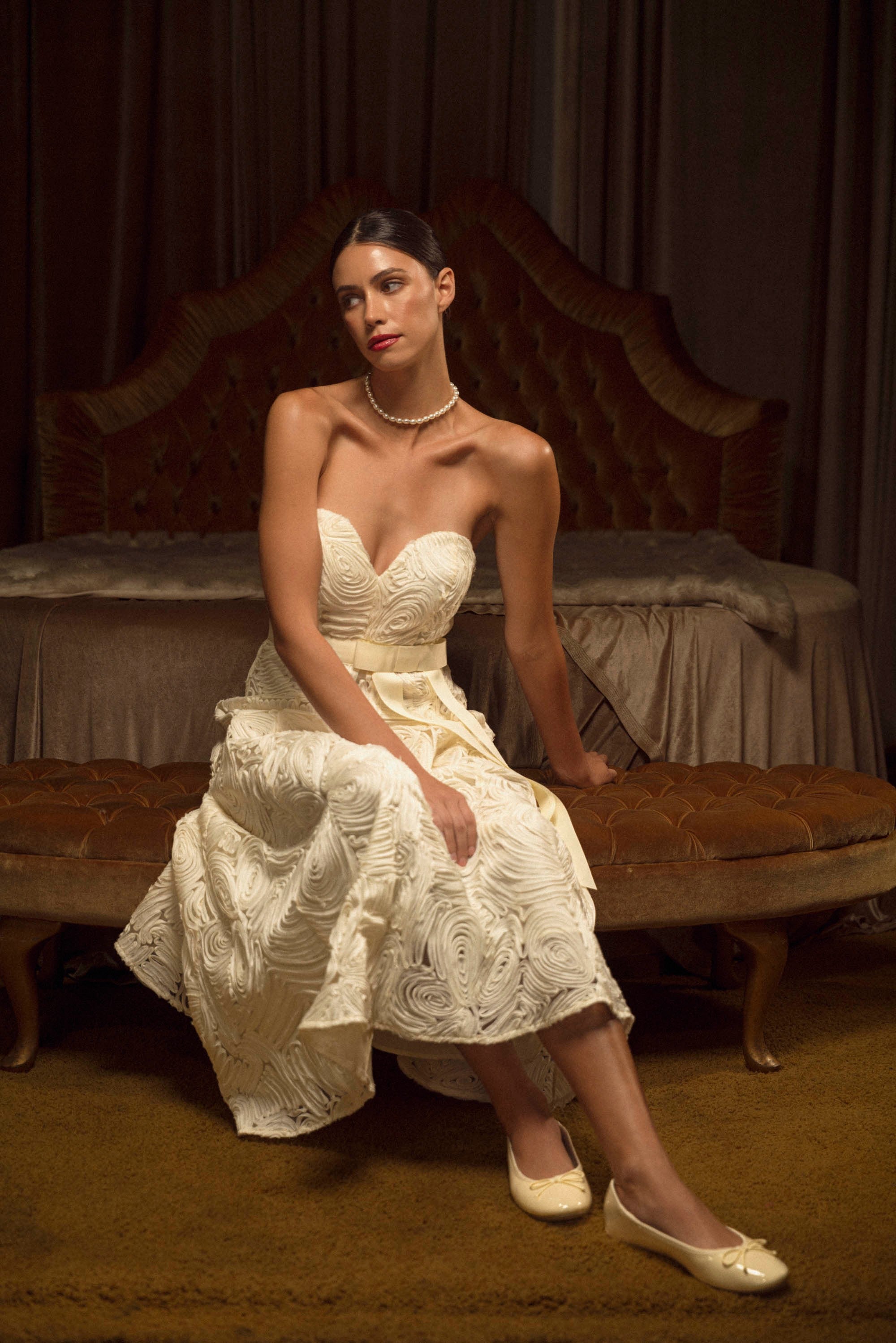 CALAANTHA MIDI DRESS