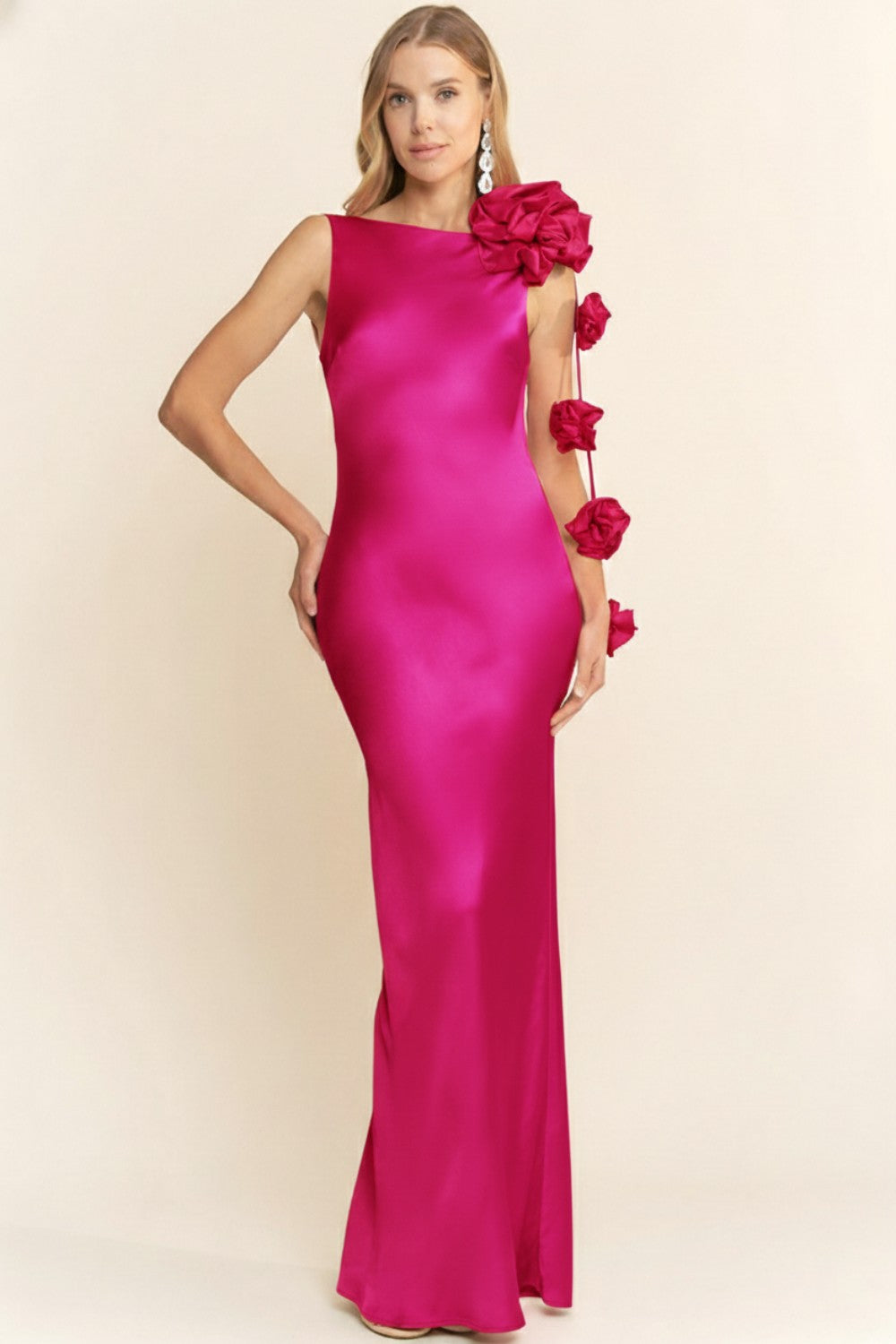 GISELLE MAXI HOT PINK