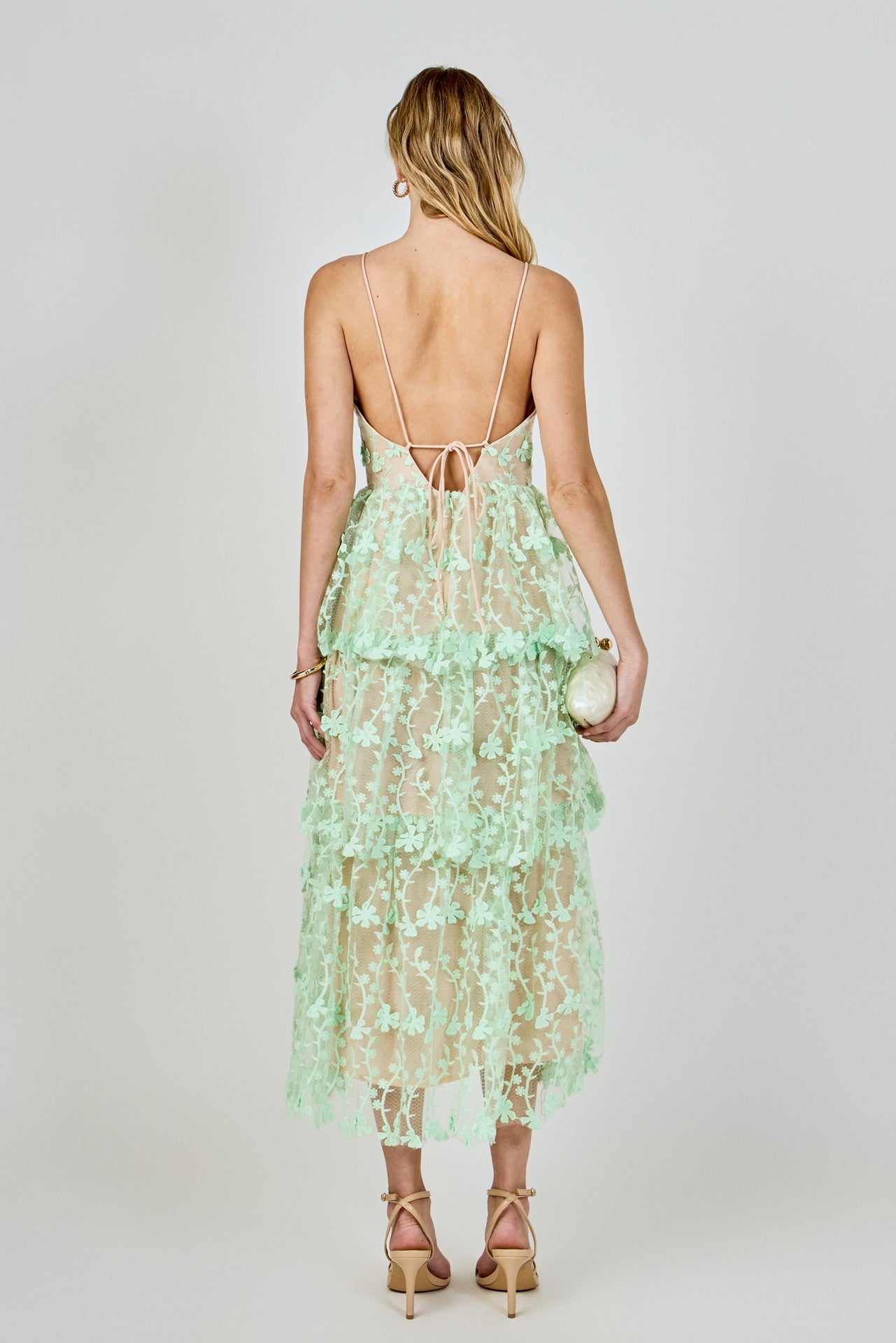 CARLOTTA LACE GREEN