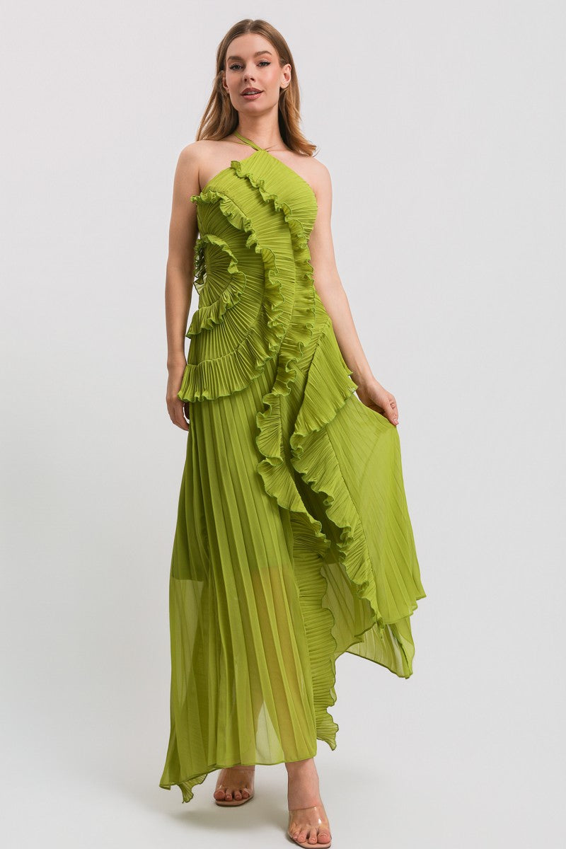 ADEN GREEN DRESS