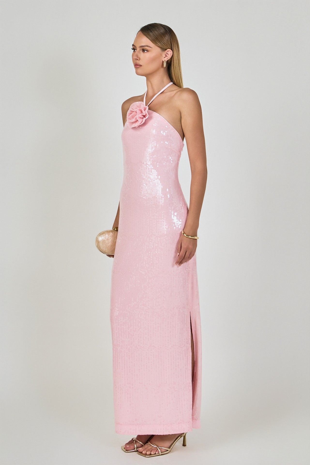 SAPHIRE SEQUINS DRESS