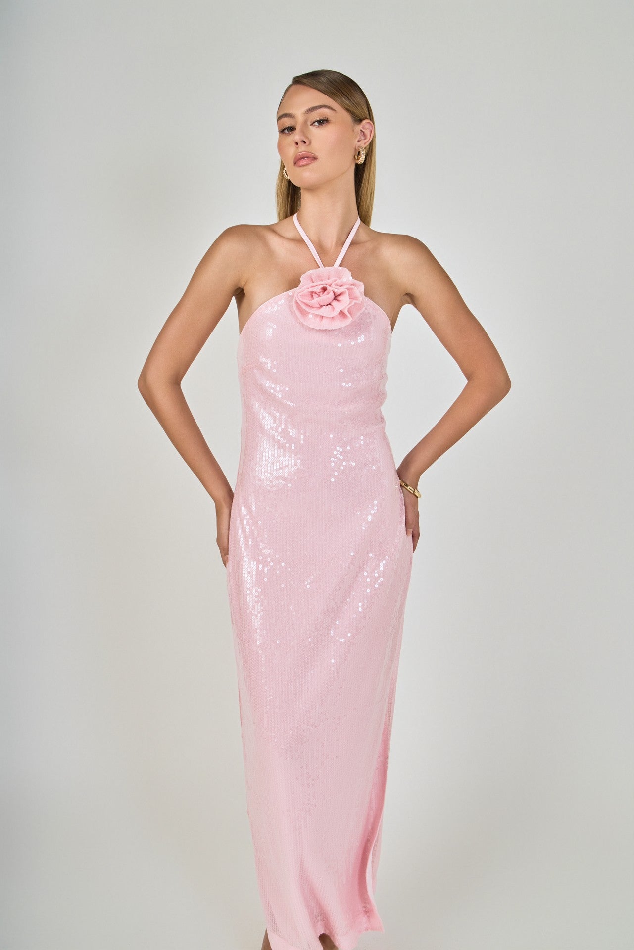 SAPHIRE SEQUINS DRESS