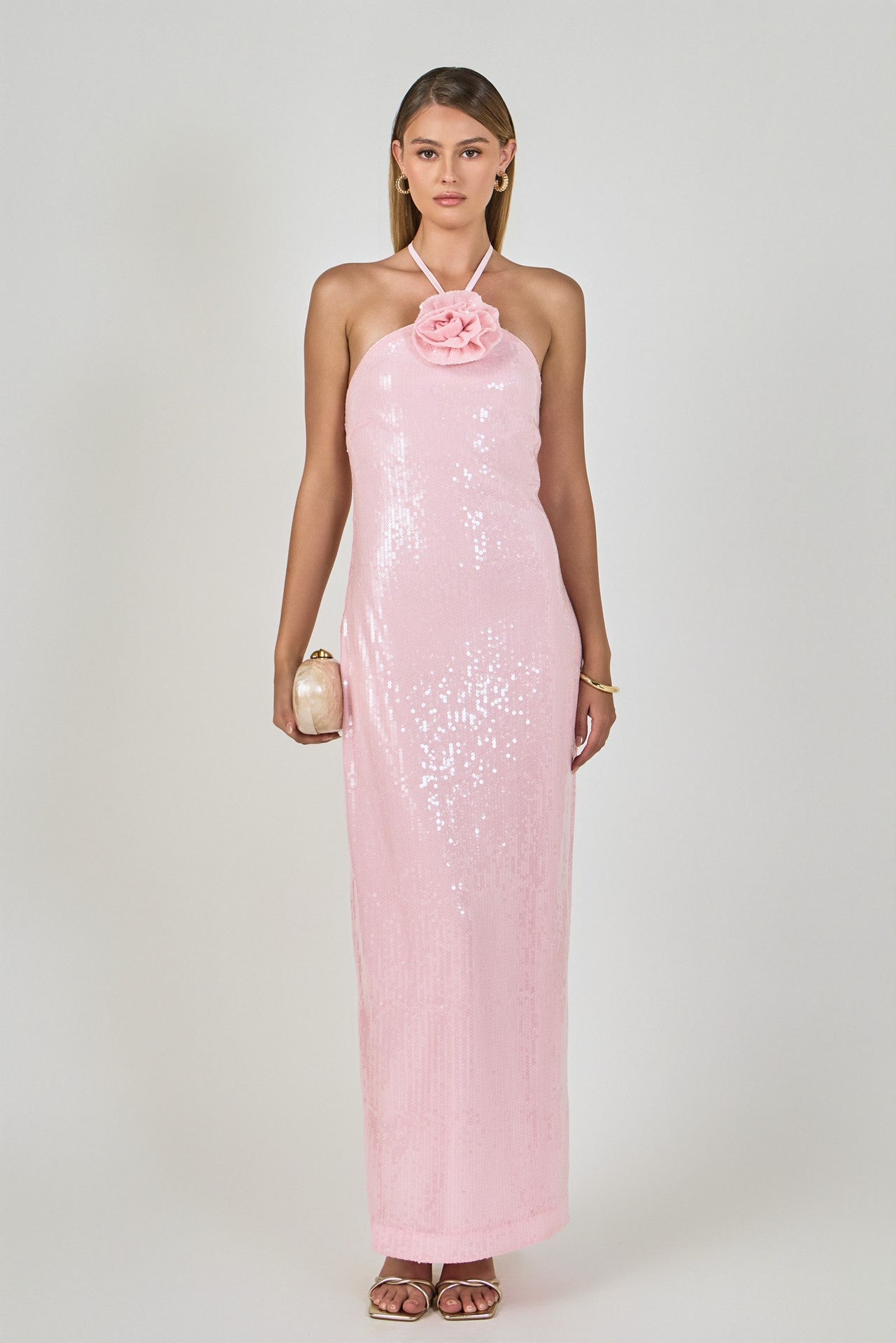 SAPHIRE SEQUINS DRESS