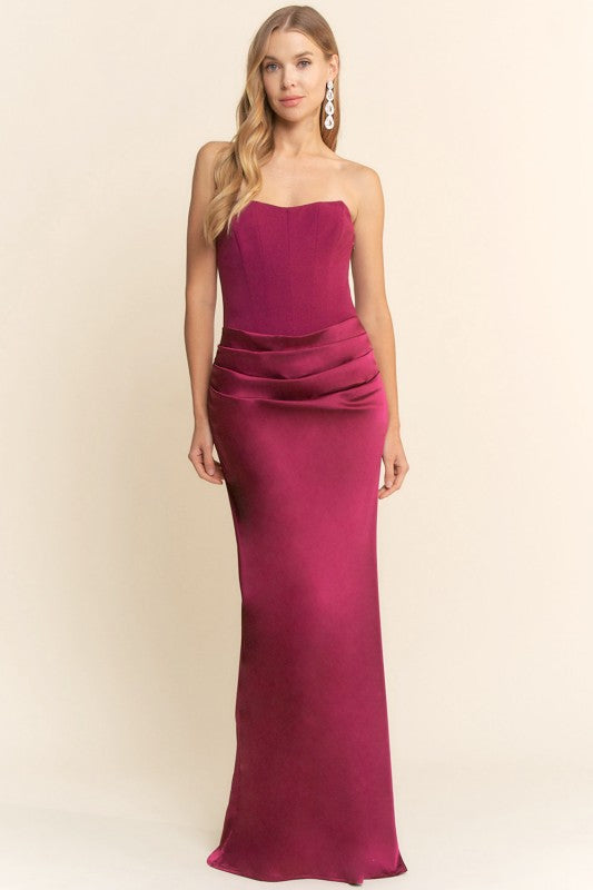 ALEXIS STRAPLESS  MAXI