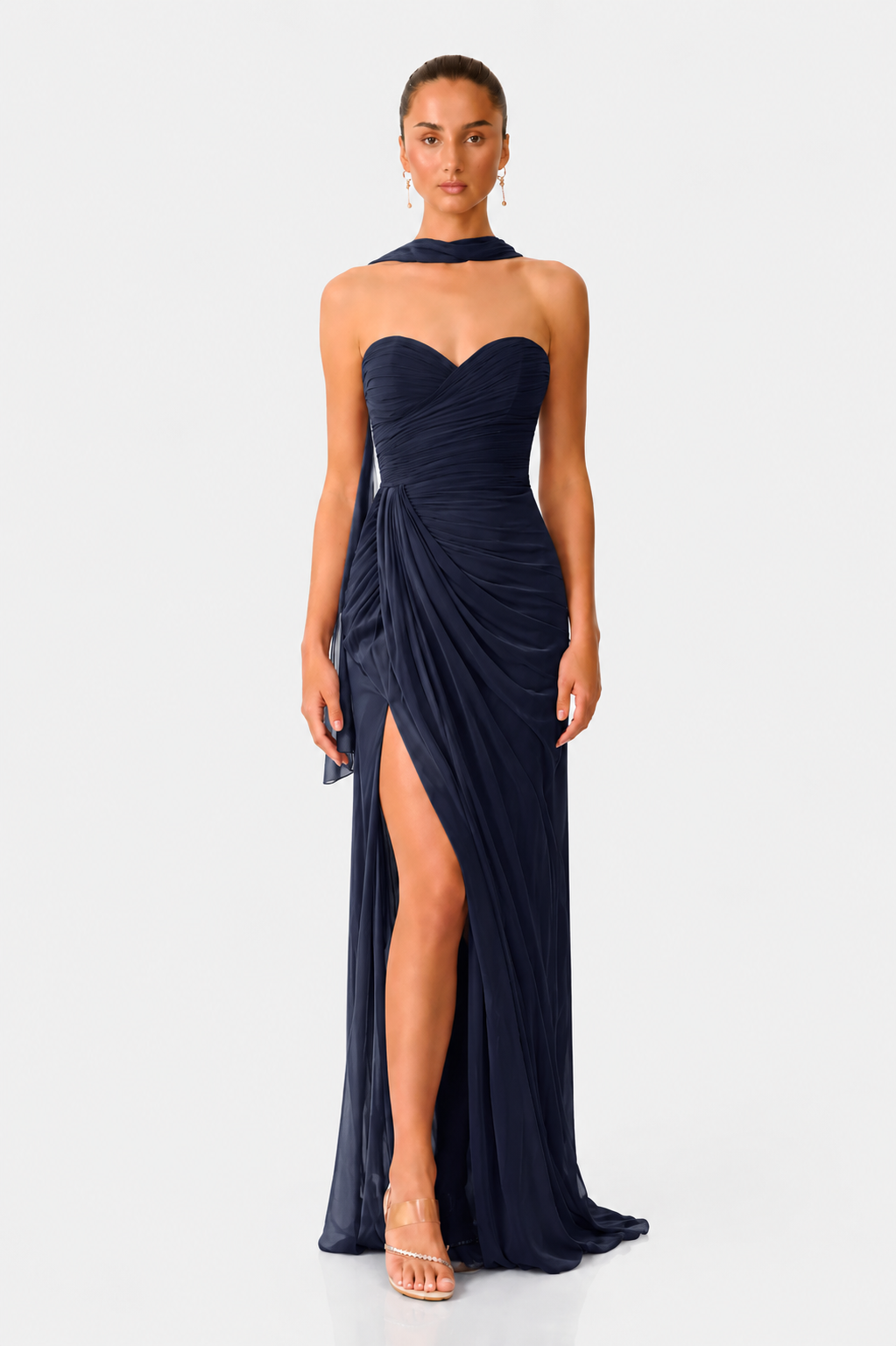 OPHELLIA MAXI DRESS NAVY