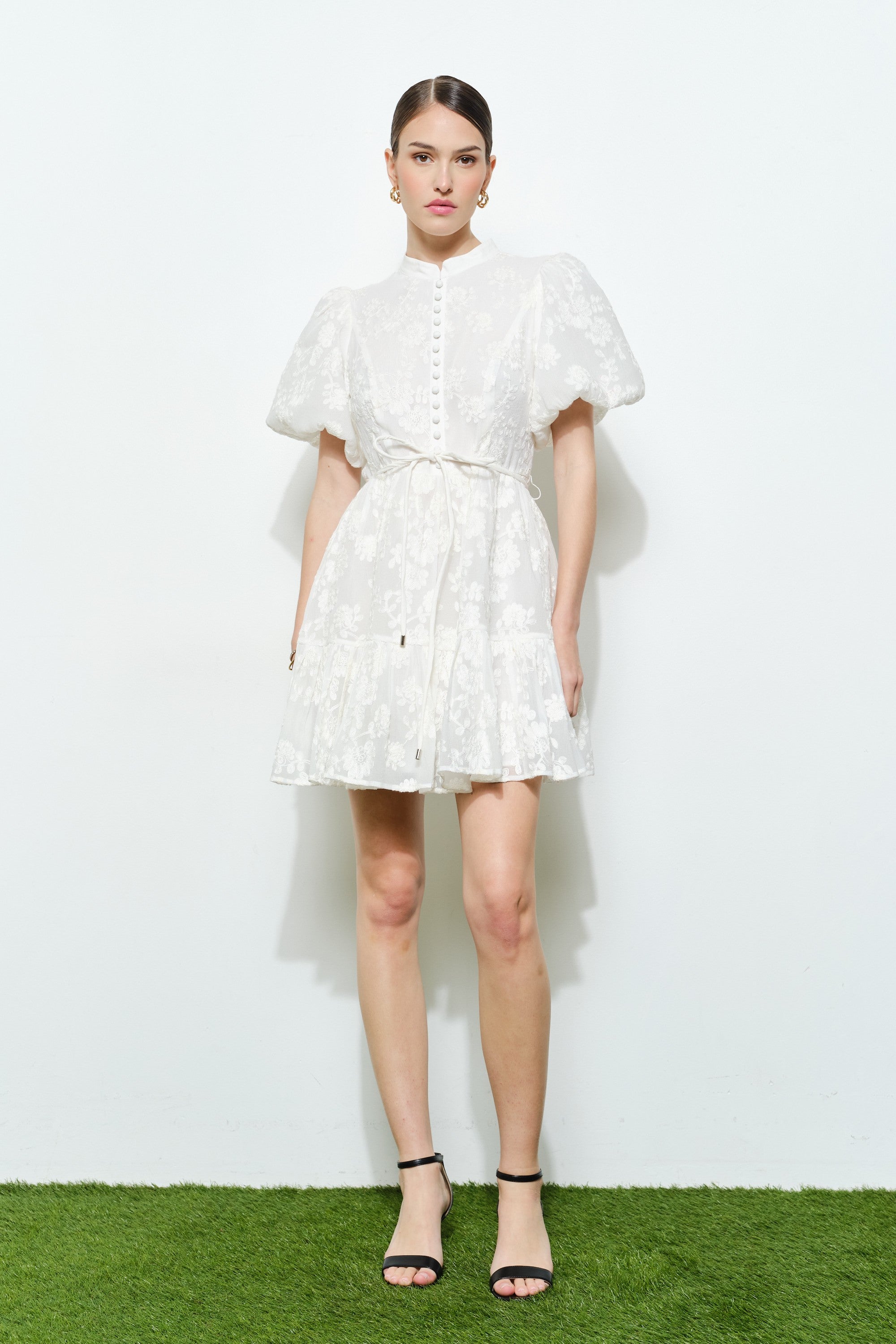 KARLA MINI DRESS WHITE