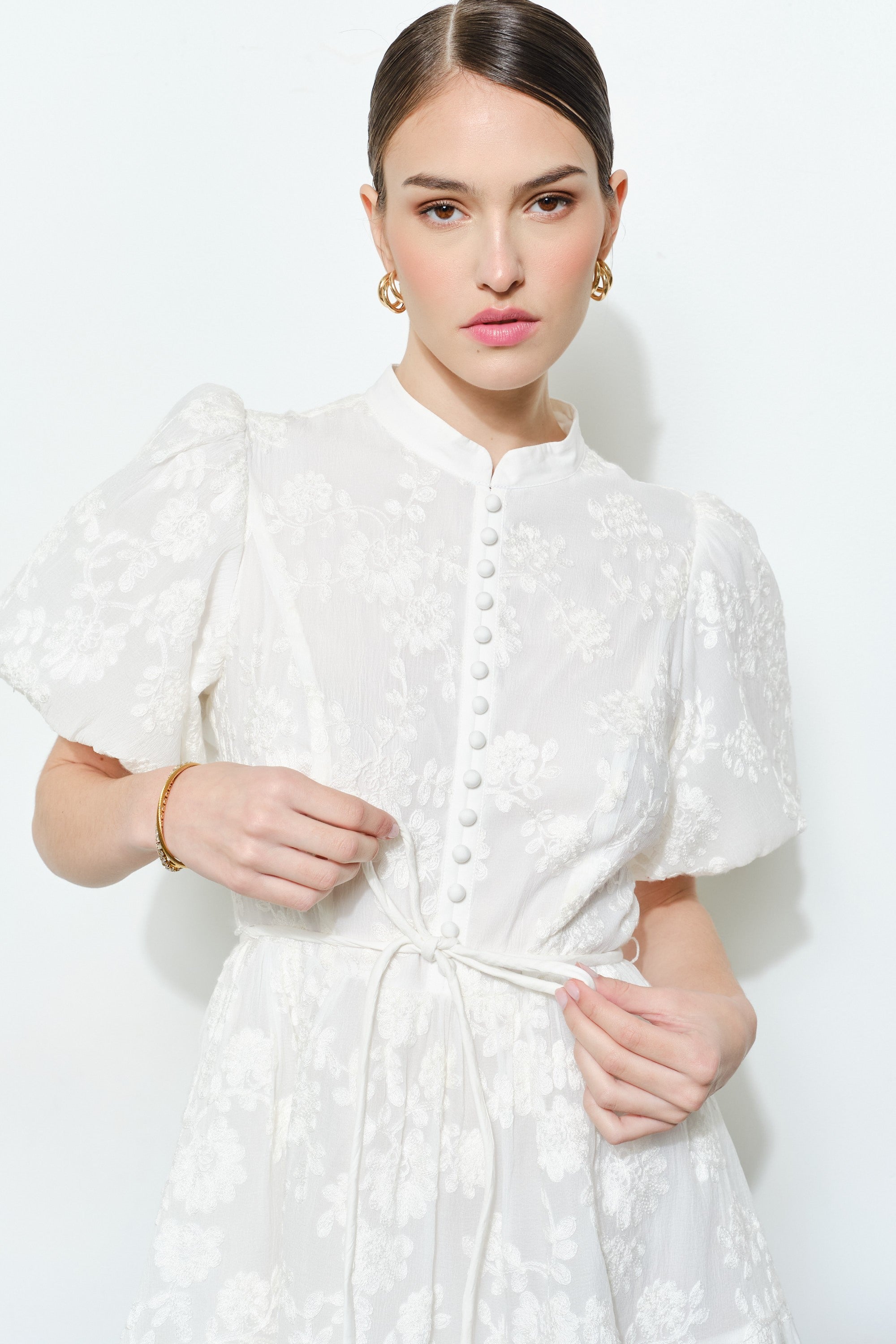 KARLA MINI DRESS WHITE